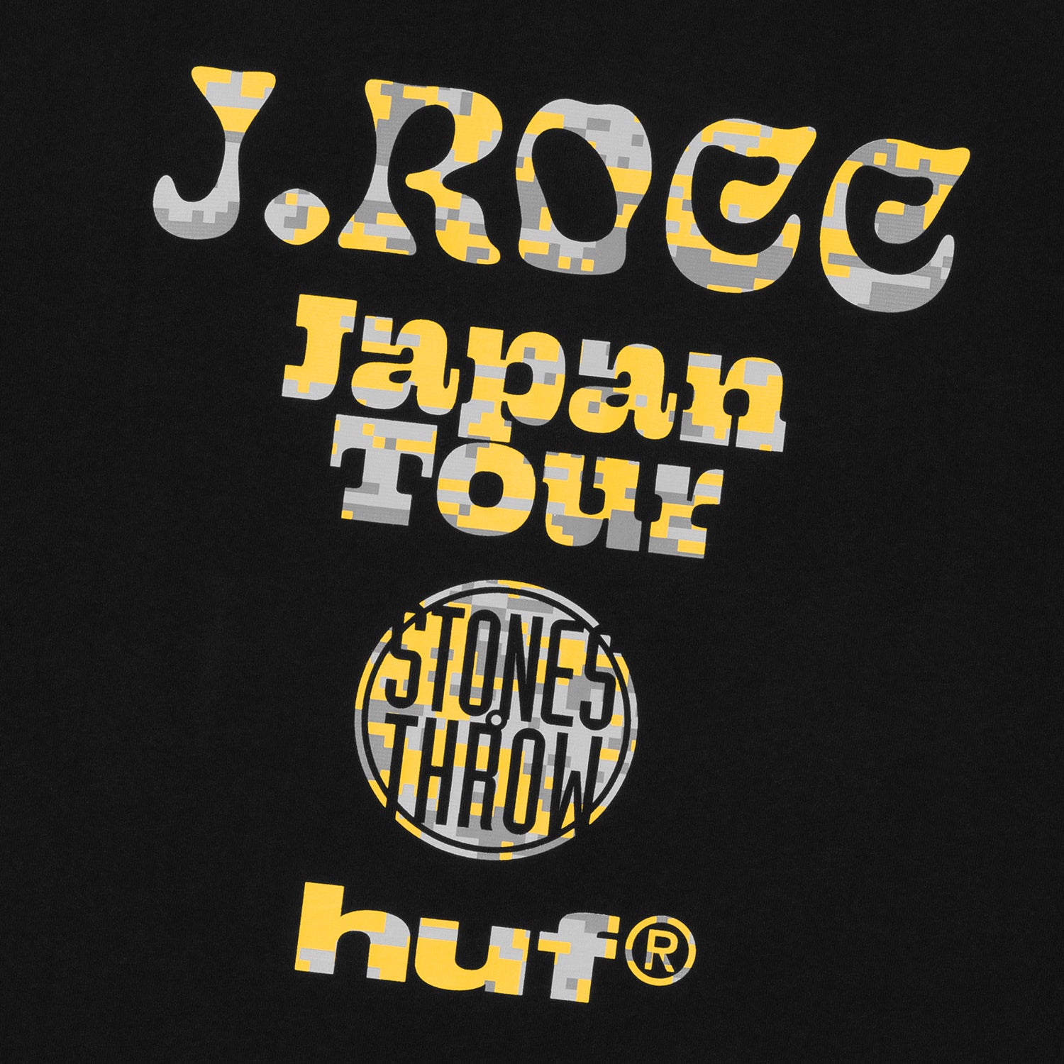 HUF (ハフ) Worldwide JP /T-SHIRTS(Tシャツ)/ HUF X J.ROCC X STONES THROW TEE商品 / WHITE