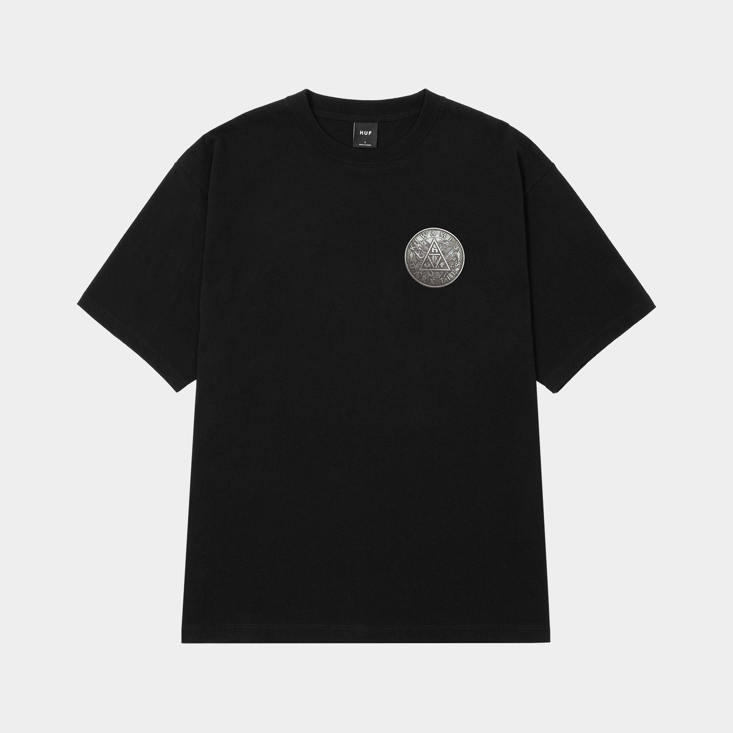 HUF (ハフ) Worldwide JP /T-SHIRTS(Tシャツ)/ HUF X RYU GA GOTOKU TEE商品 / BLACK