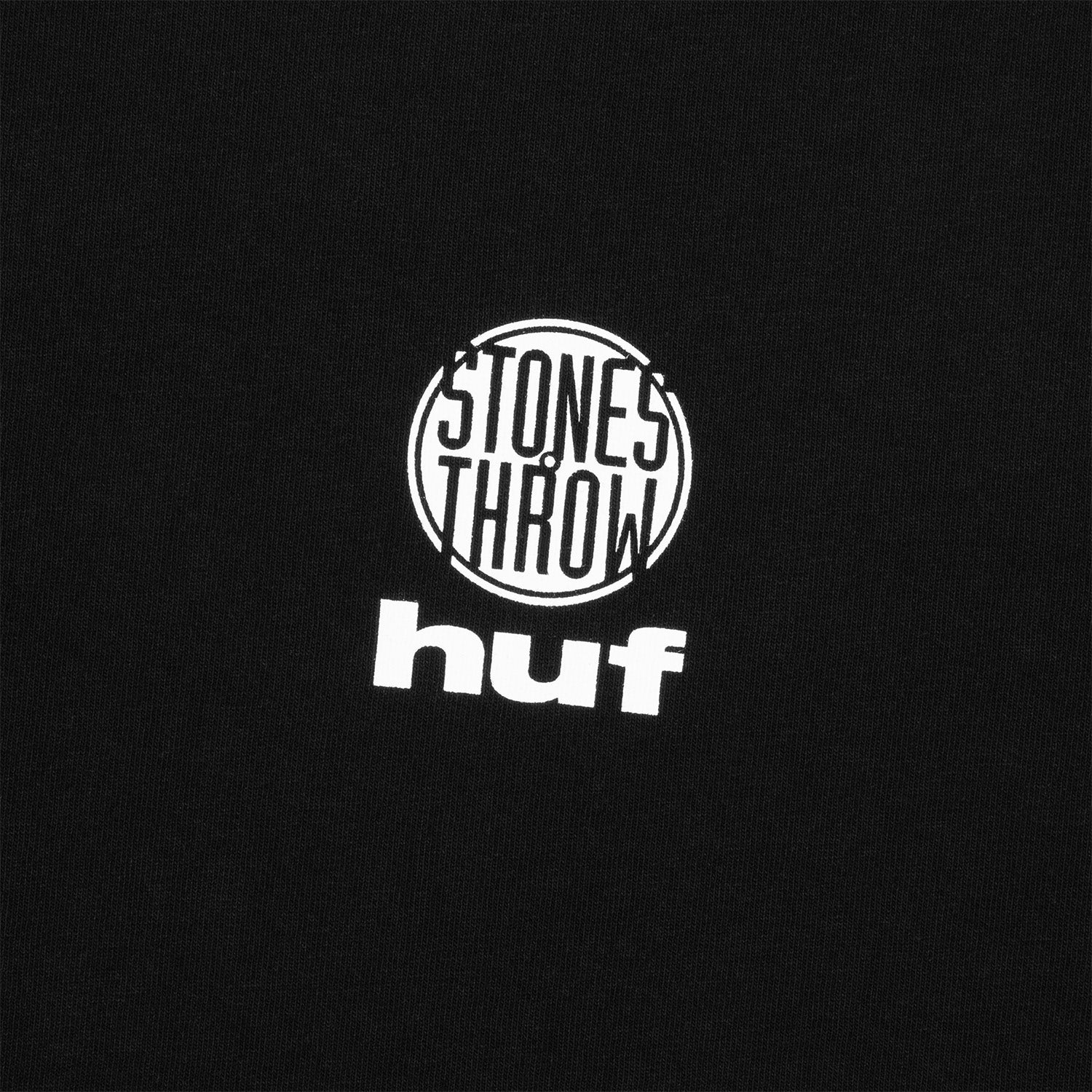 HUF (ハフ) Worldwide JP /T-SHIRTS(Tシャツ)/ HUF X STONES THROW 30th JAPAN TOUR TEE商品 / BLACK