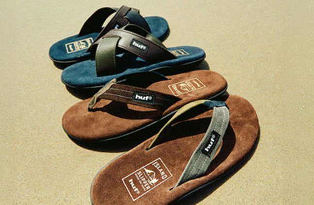 HUF X ISLAND SLIPPER