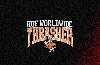 HUF X THRASHER COLLAB RELEASE