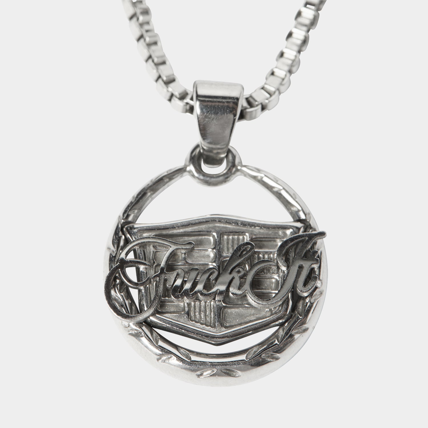 HUF (ハフ) Worldwide JP /JEWELRY（ジュエリー）/ EMBLEM PENDANT商品 / SILVER
