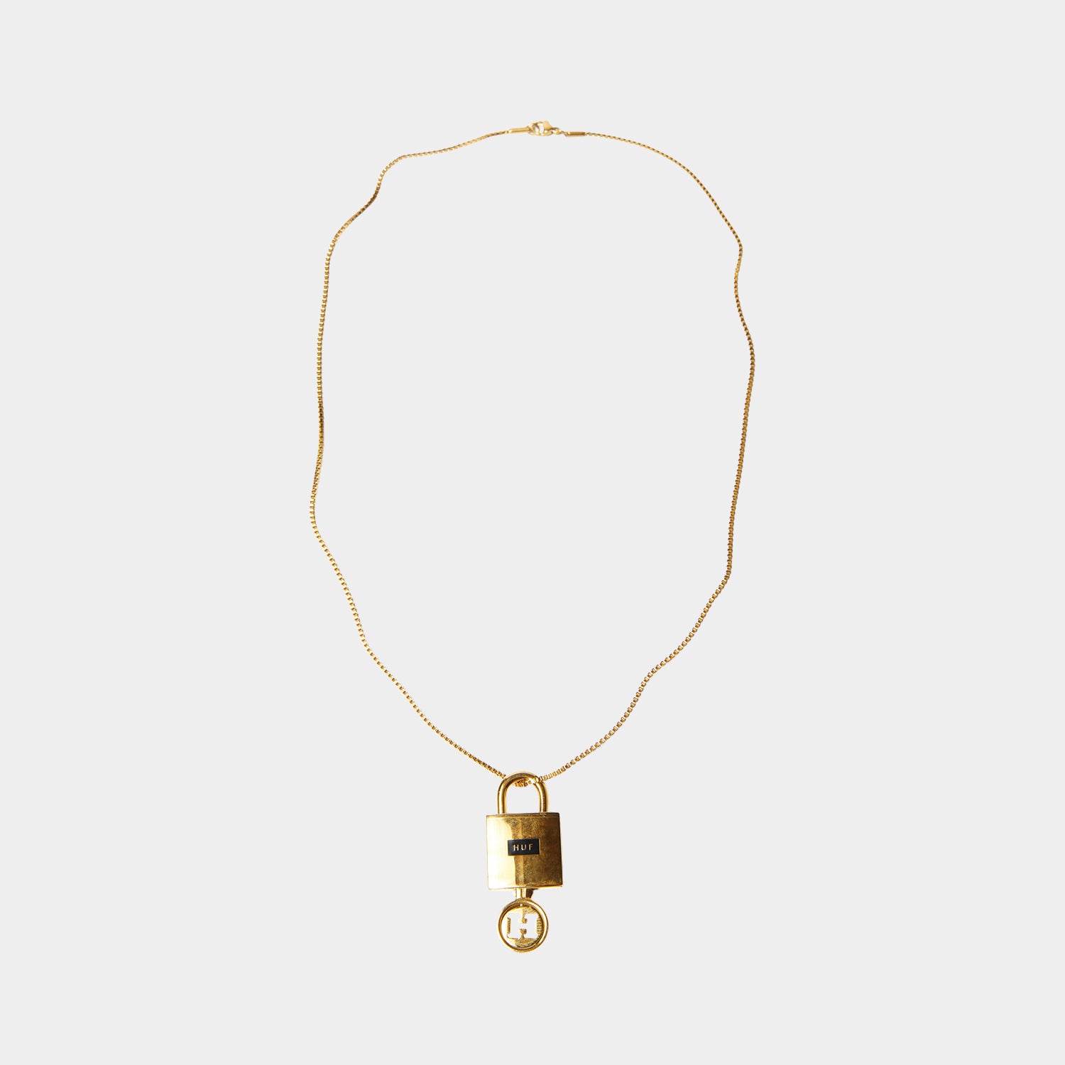 HUF (ハフ) Worldwide JP /JEWELRY（ジュエリー）/ LOCK &amp; KEY PENDANT商品 / GOLD