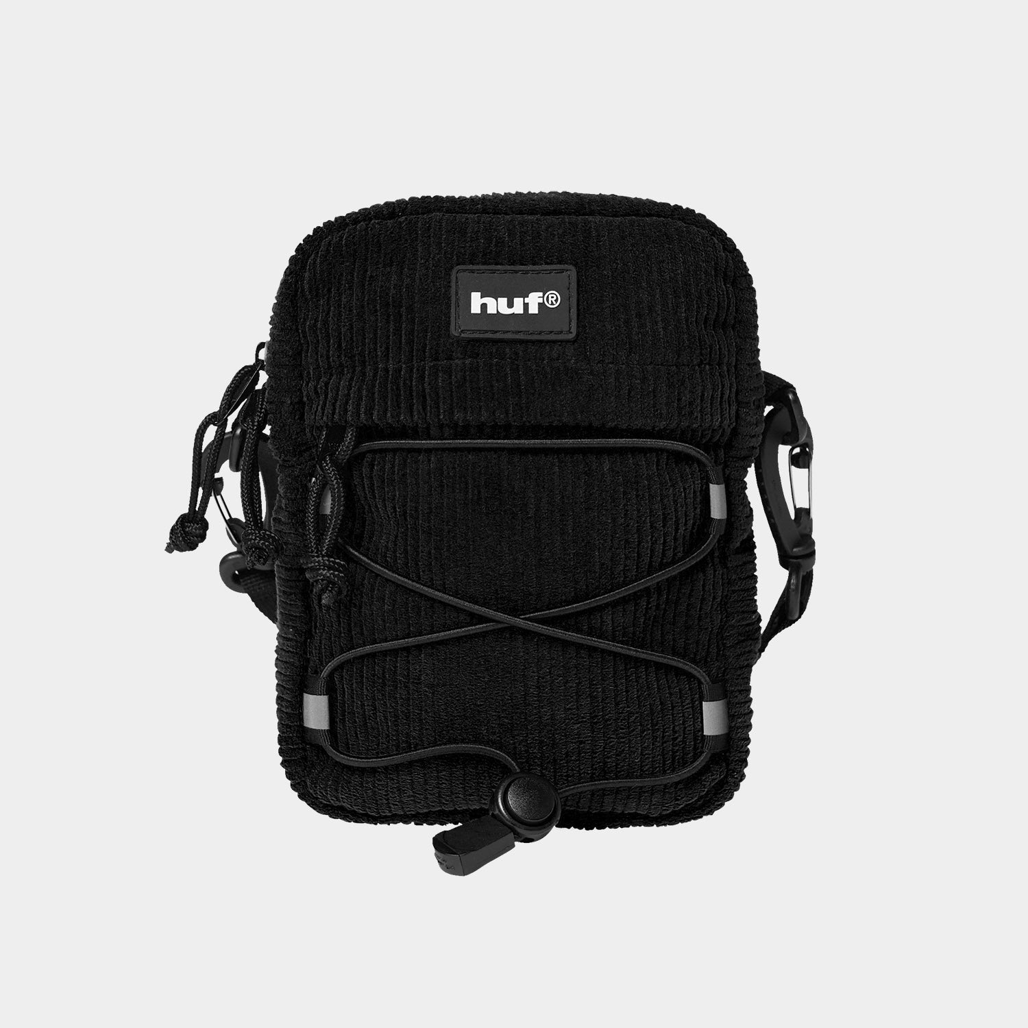 HUF (ハフ) Worldwide JP /BAGS（バッグ）/ CORDUROY BOWERY SIDE BAG商品 / DARK BERRY