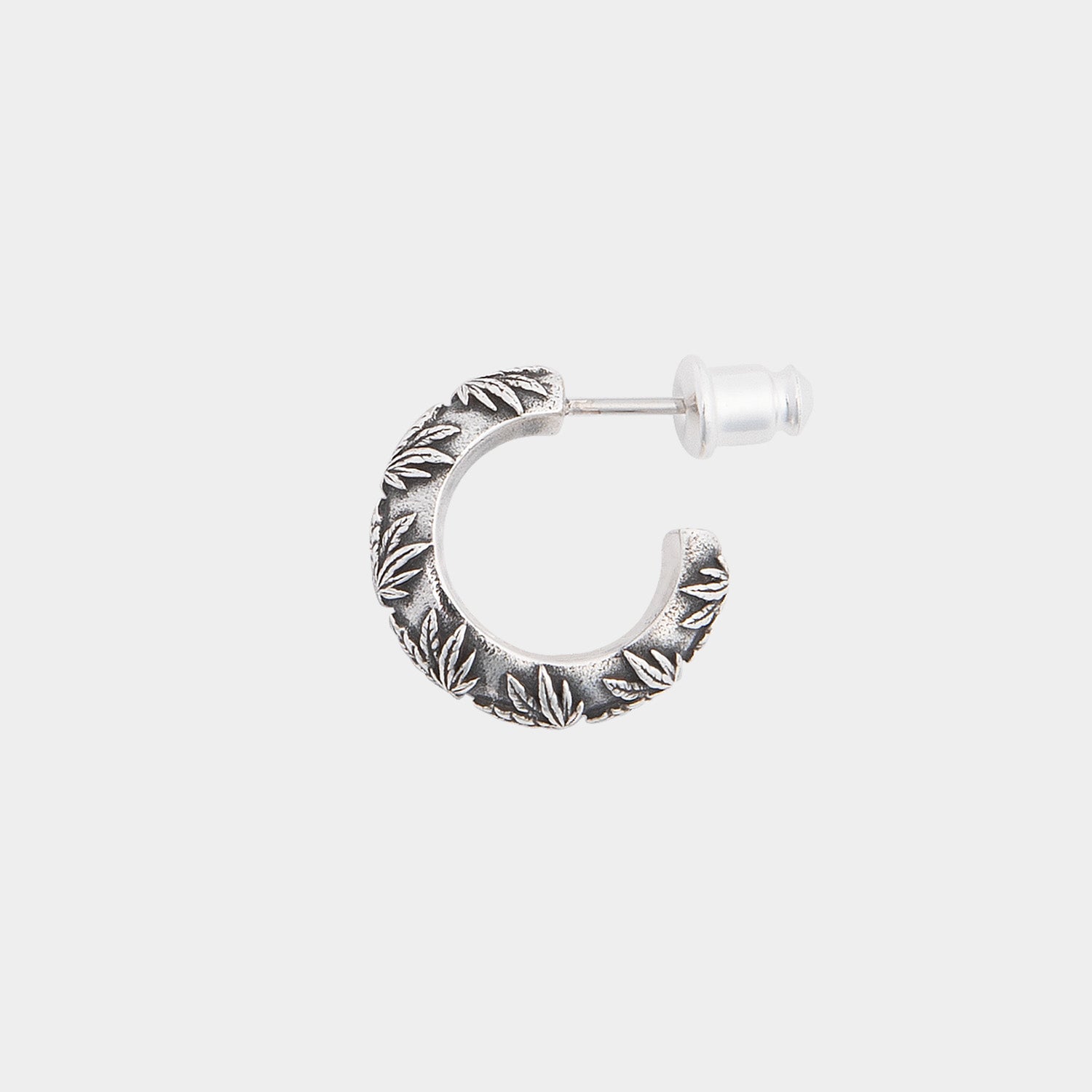 HUF (ハフ) Worldwide JP /JEWELRY（ジュエリー）/ PLANTLIFE HOOP PIERCE商品 / SILVER