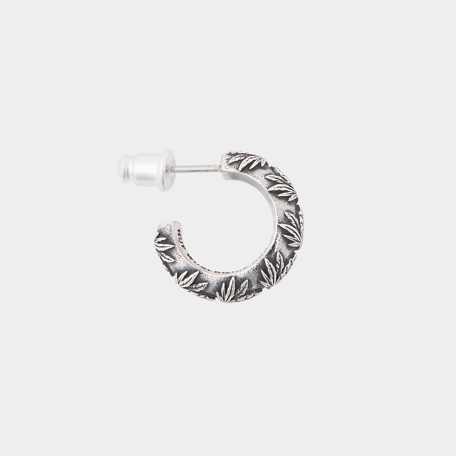 HUF (ハフ) Worldwide JP /JEWELRY（ジュエリー）/ PLANTLIFE HOOP PIERCE商品 / SILVER