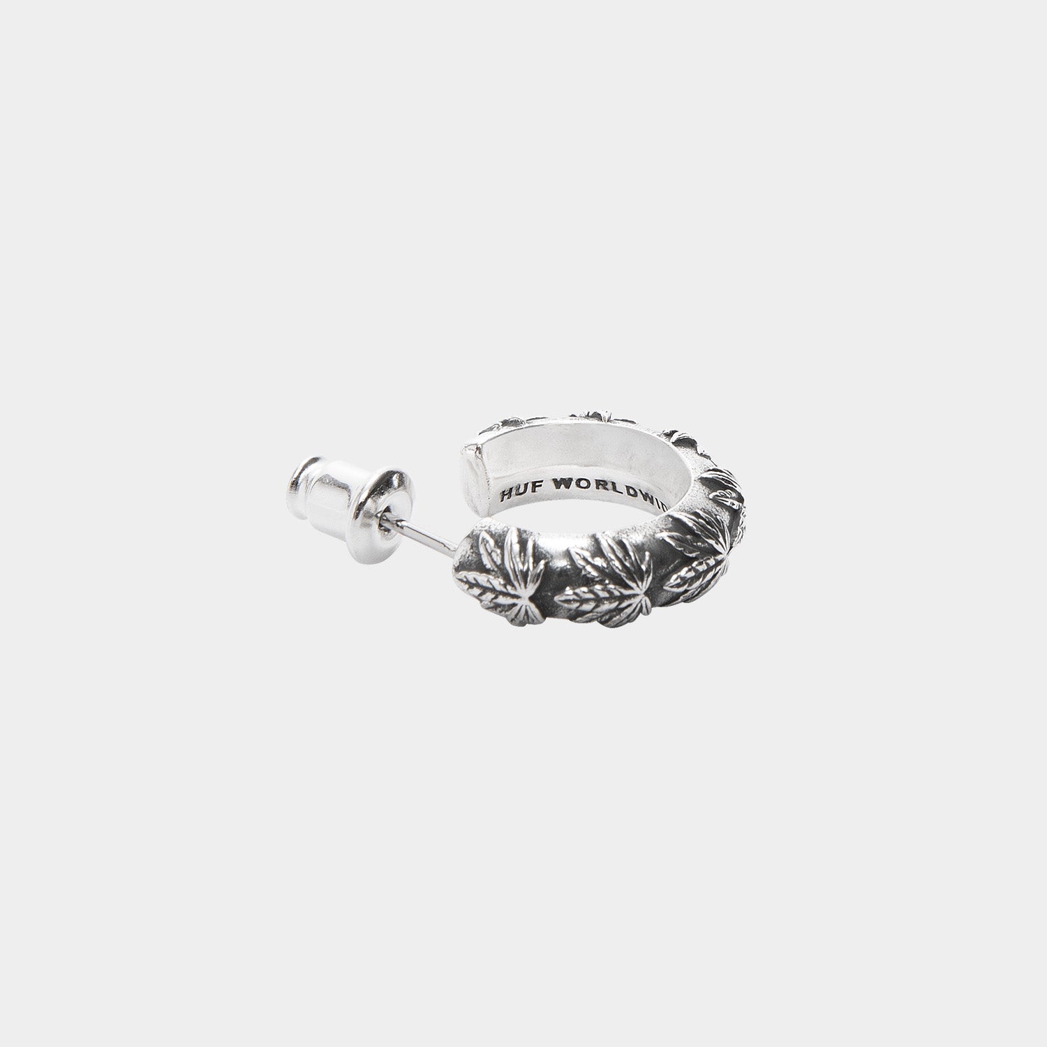 HUF (ハフ) Worldwide JP /JEWELRY（ジュエリー）/ PLANTLIFE HOOP PIERCE商品 / SILVER