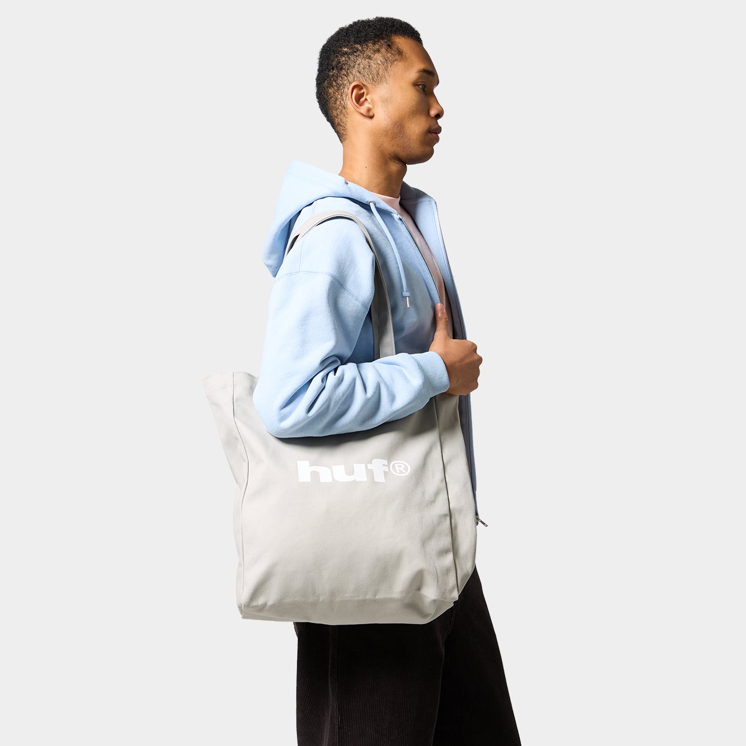 HUF (ハフ) Worldwide JP /BAGS（バッグ）/ HUF eightynine TOTE BAG M商品 / GREY