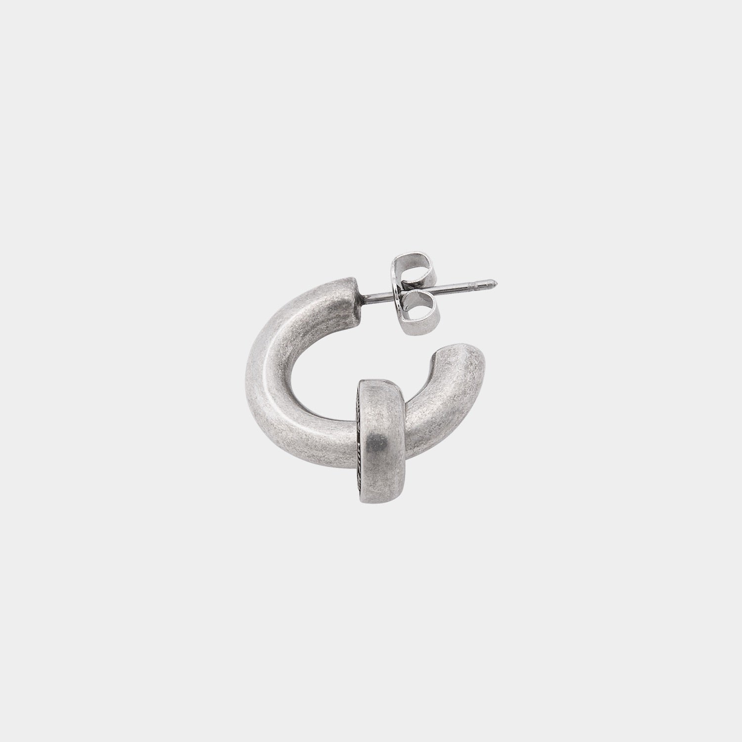 HUF (ハフ) Worldwide JP /JEWELRY（ジュエリー）/ BUTTON UP HOOP PIERCE商品 / SILVER
