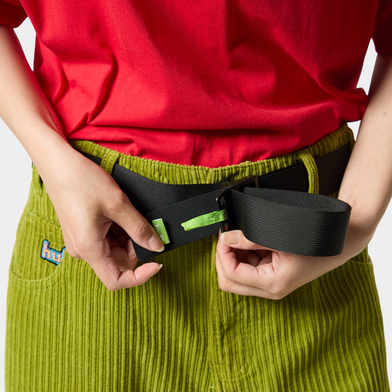 HUF (ハフ) Worldwide JP /OTHERS（その他アクセサリー）/ HUF X VAGA LIGHTWEIGHT BELT商品 / BLACK