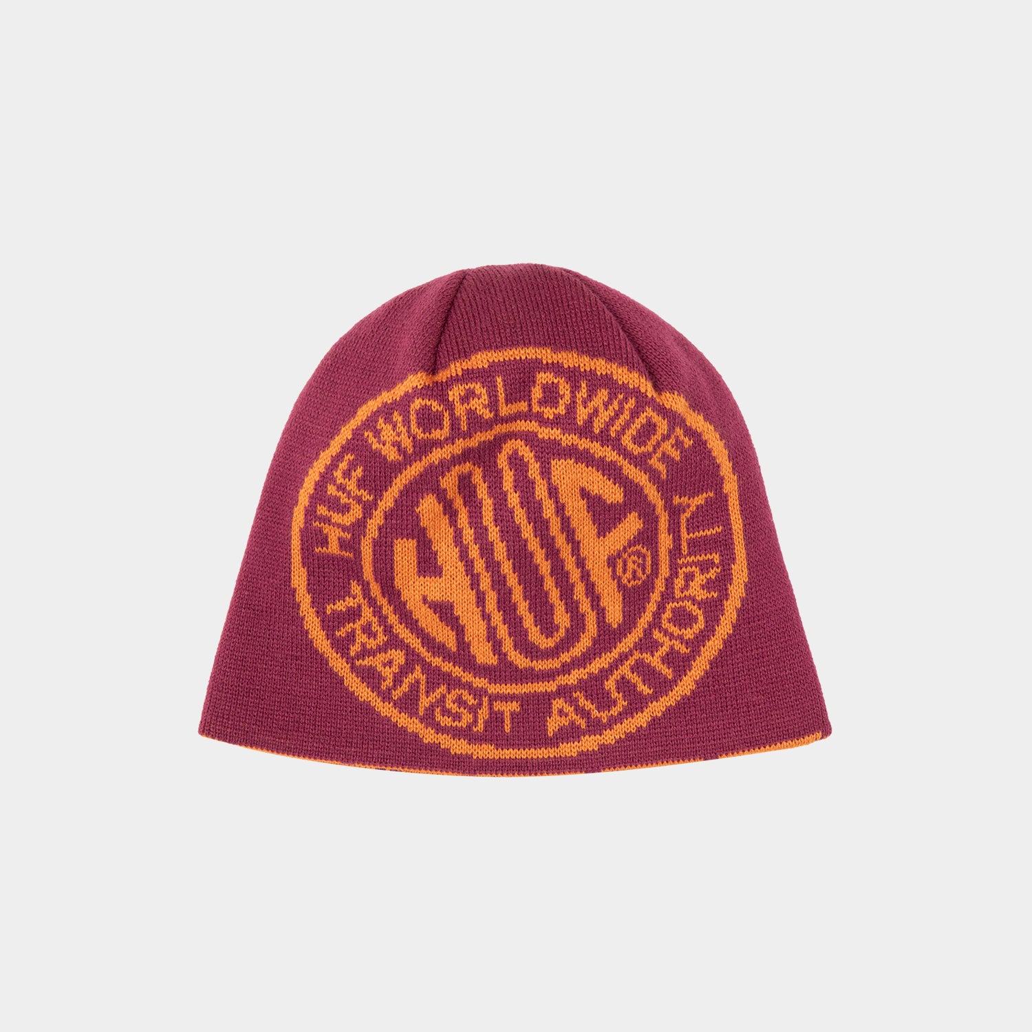 HUF (ハフ) Worldwide JP /HATS ＆ BEANIES（ハット&ビーニー）/ TOKEN REVERSIBLE SKULL BEANIE商品 / BLACK