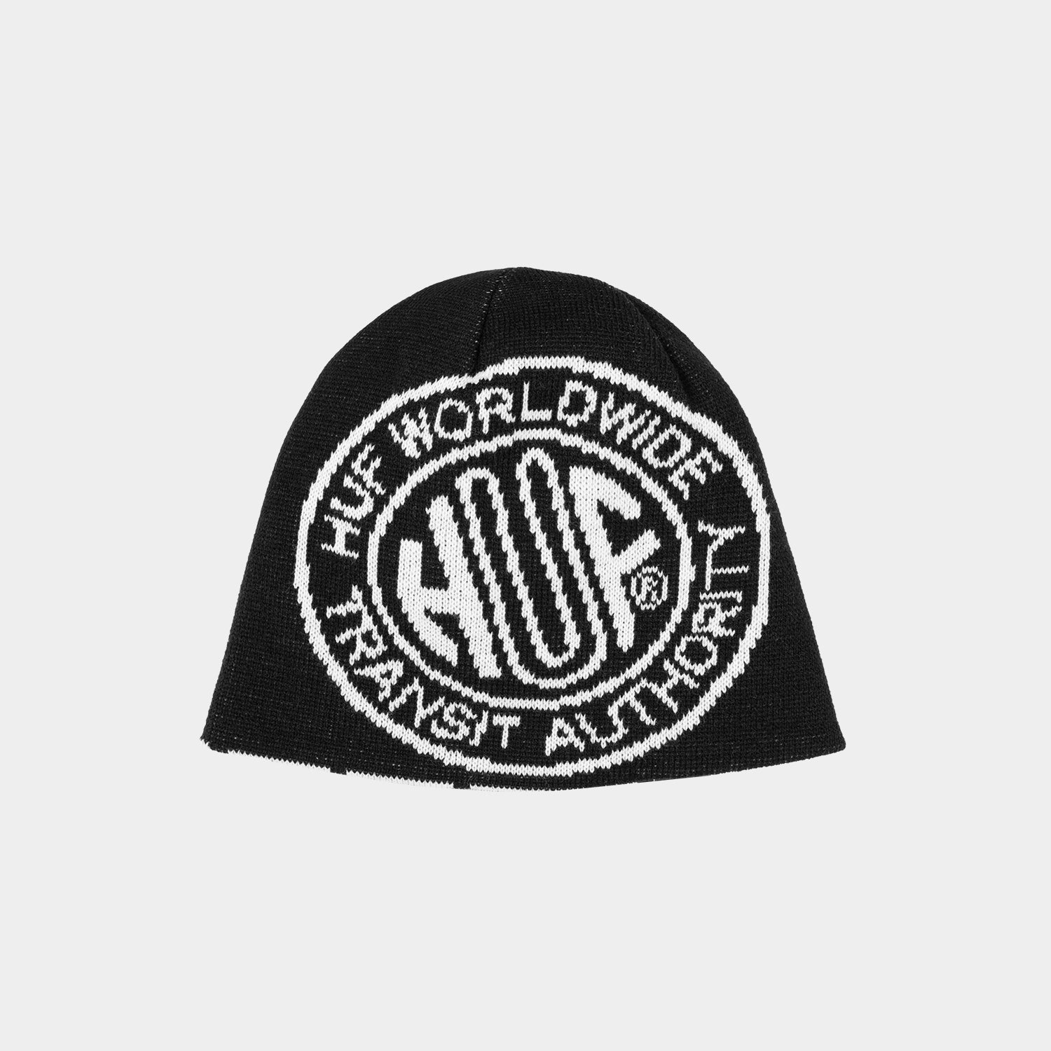 HUF (ハフ) Worldwide JP /HATS ＆ BEANIES（ハット&ビーニー）/ TOKEN REVERSIBLE SKULL BEANIE商品 / BLACK