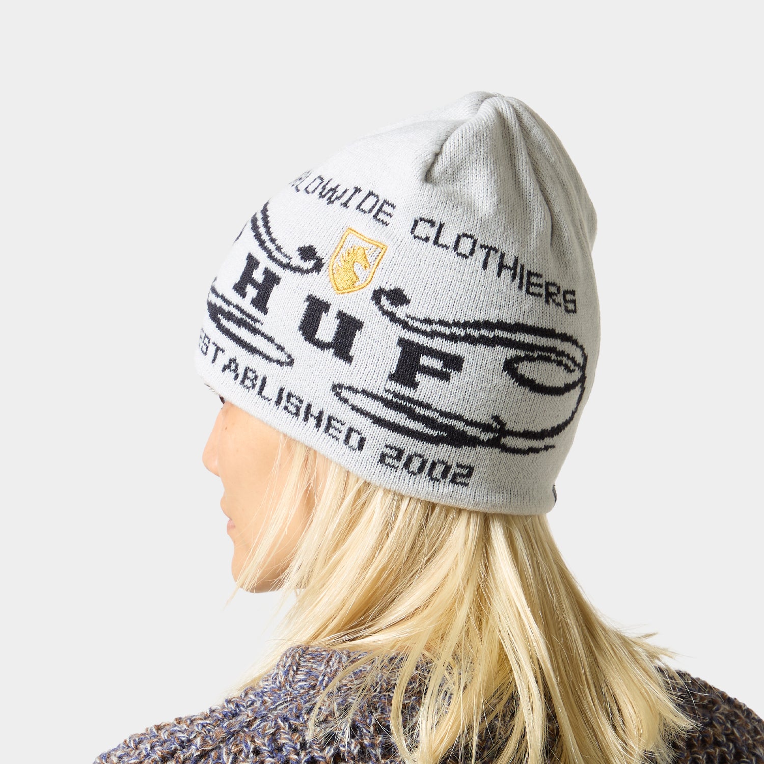 HUF (ハフ) Worldwide JP /HATS ＆ BEANIES（ハット&ビーニー）/ WORLDWIDE CLOTHIERS BEANIE商品 / NATURAL