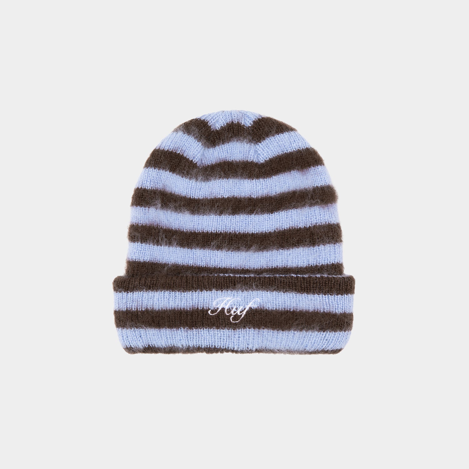 HUF (ハフ) Worldwide JP /HATS & BEANIES（ハット&ビーニー）/ THE CROWN SHAGGY BEANIE商品 / SKY