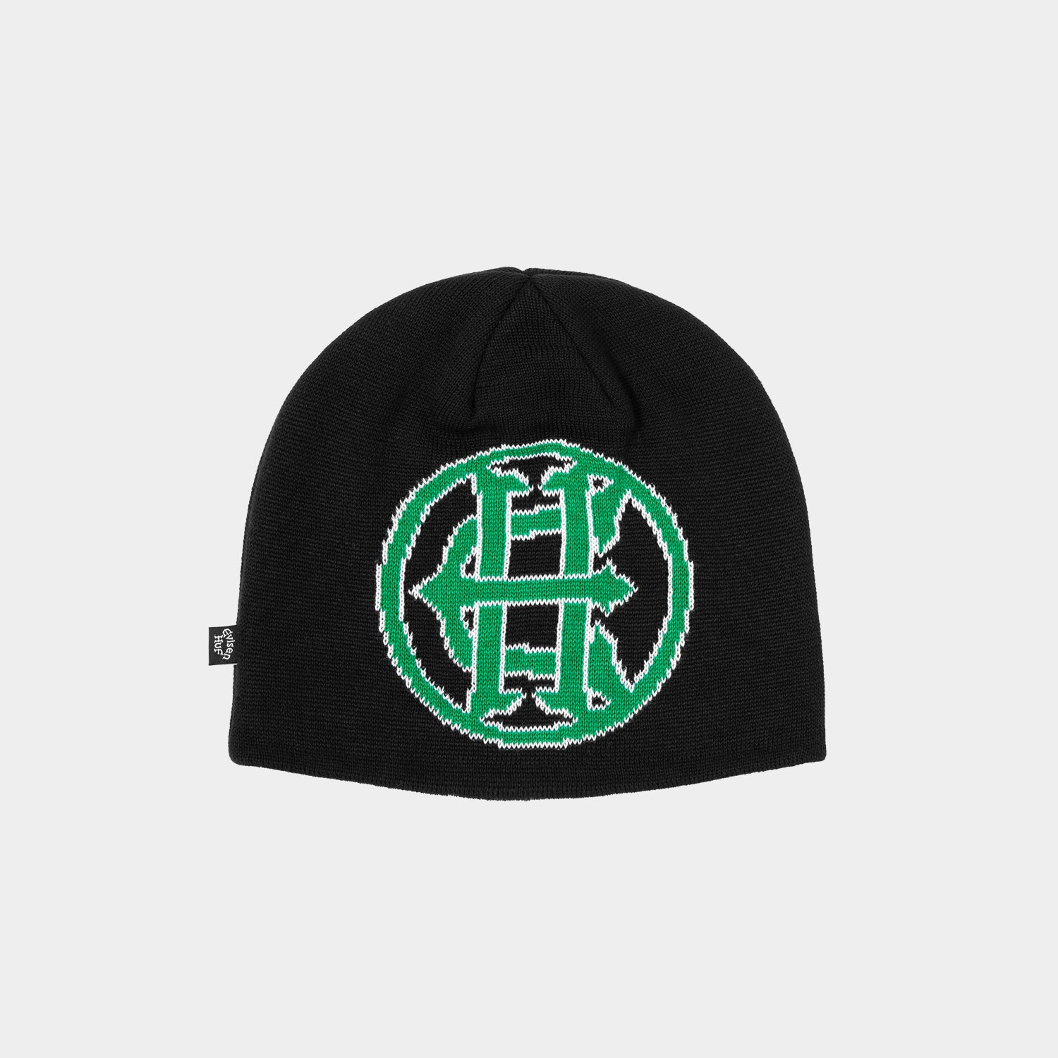 HUF (ハフ) Worldwide JP /HATS & BEANIES（ハット&ビーニー）/ HUF X EVISEN CROSS LOGO BEANIE商品 / BLACK