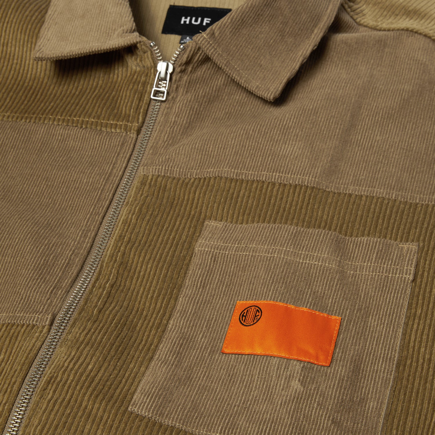 HUF (ハフ) Worldwide JP /TOPS & SHIRTS（トップス&シャツ）/ UNION CORDUROY SHACKET商品 / CLAY