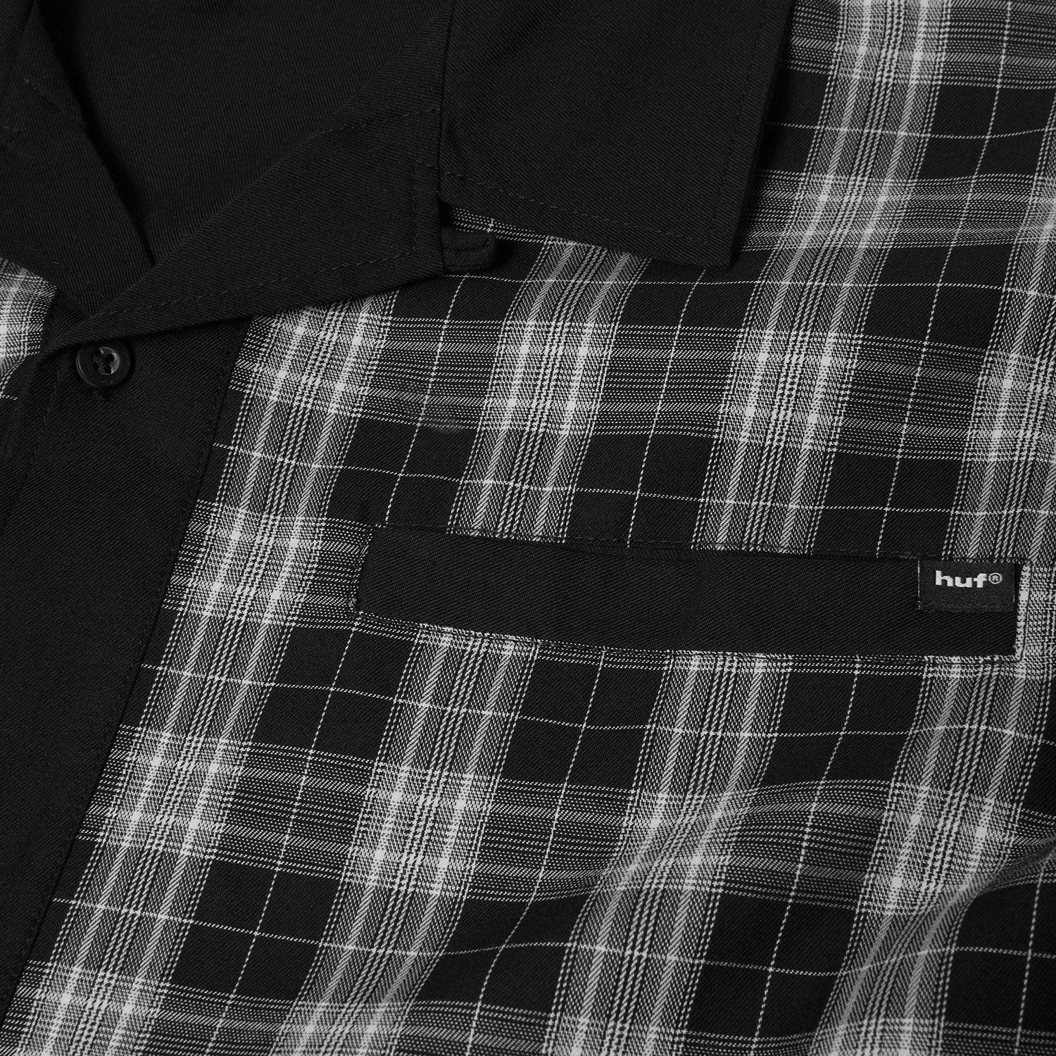 HUF (ハフ) Worldwide JP /TOPS & SHIRTS（トップス&シャツ）/ COOLIDGE PLAID LS SHIRT商品 / BLACK