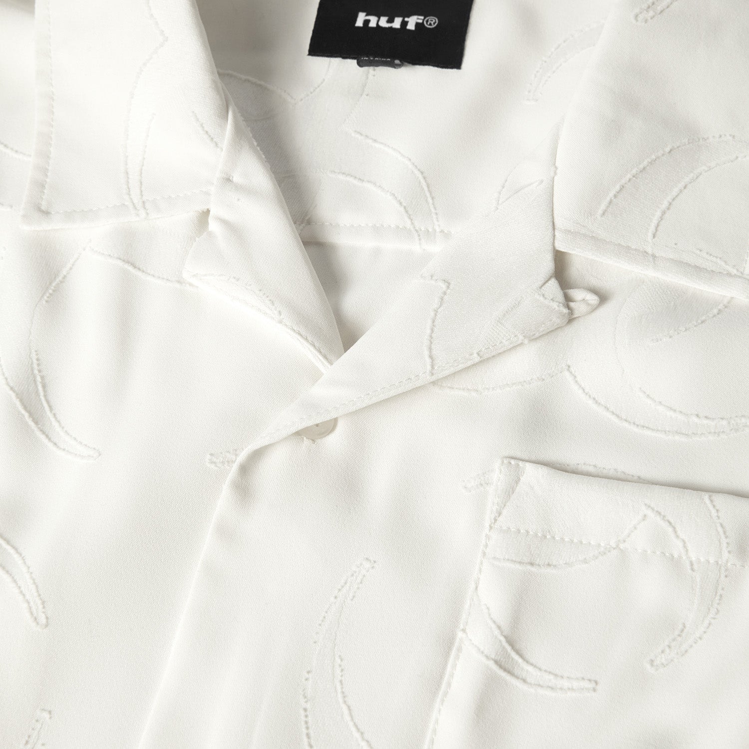 HUF (ハフ) Worldwide JP /TOPS & SHIRTS（トップス&シャツ）/ SECTOR JACQUARD SHIRT商品 / DARK BERRY
