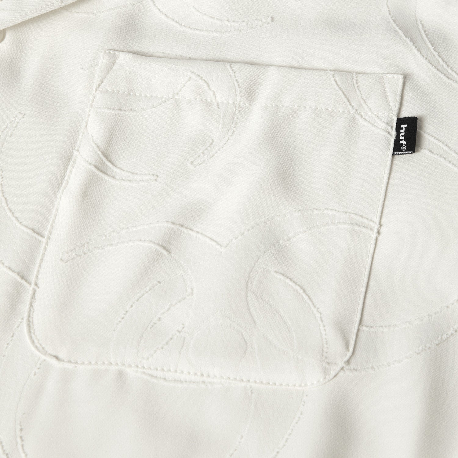 HUF (ハフ) Worldwide JP /TOPS & SHIRTS（トップス&シャツ）/ SECTOR JACQUARD SHIRT商品 / DARK BERRY