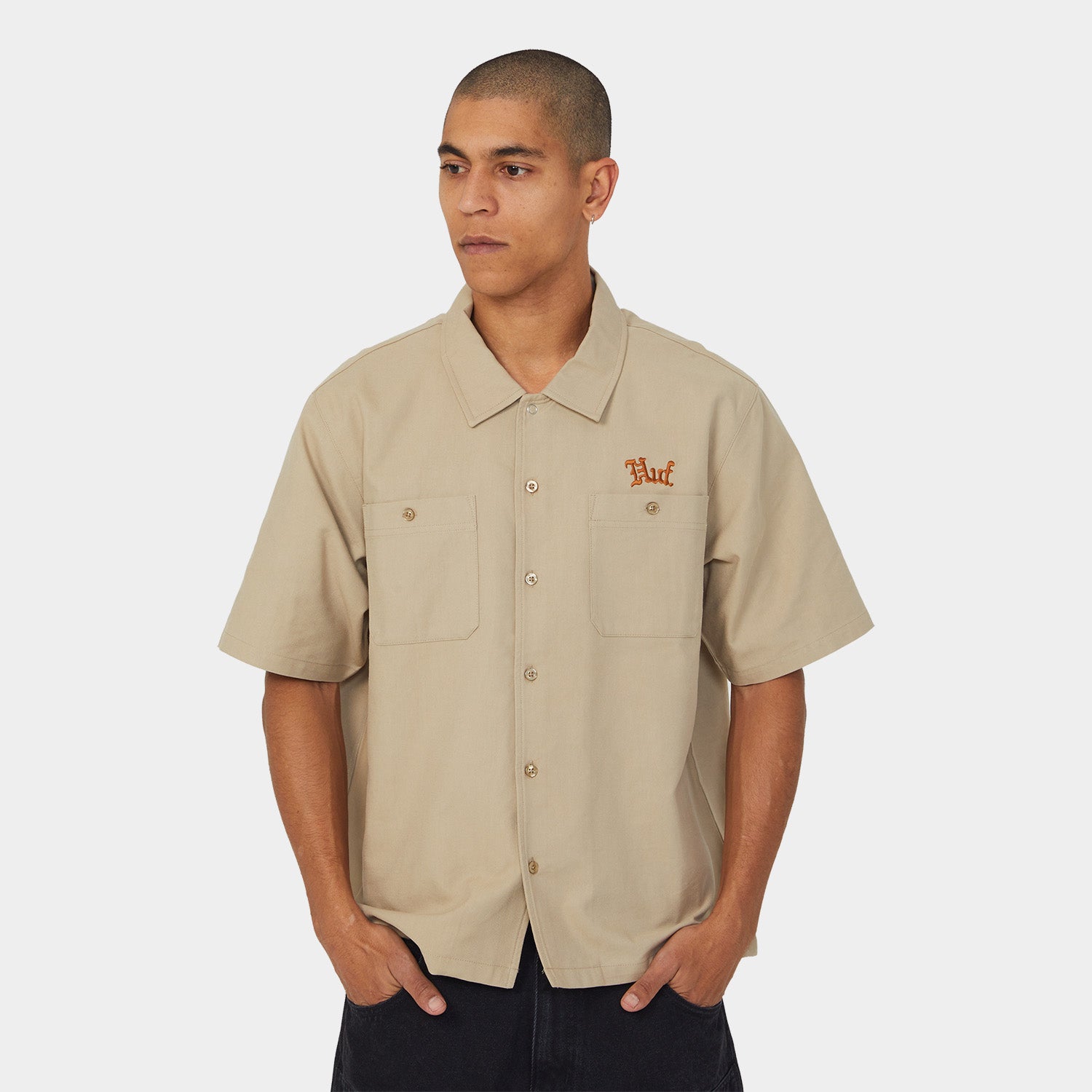 HUF (ハフ) Worldwide JP /TOPS & SHIRTS（トップス&シャツ）/ FANTASIES WORK SHIRT商品 / MARINE
