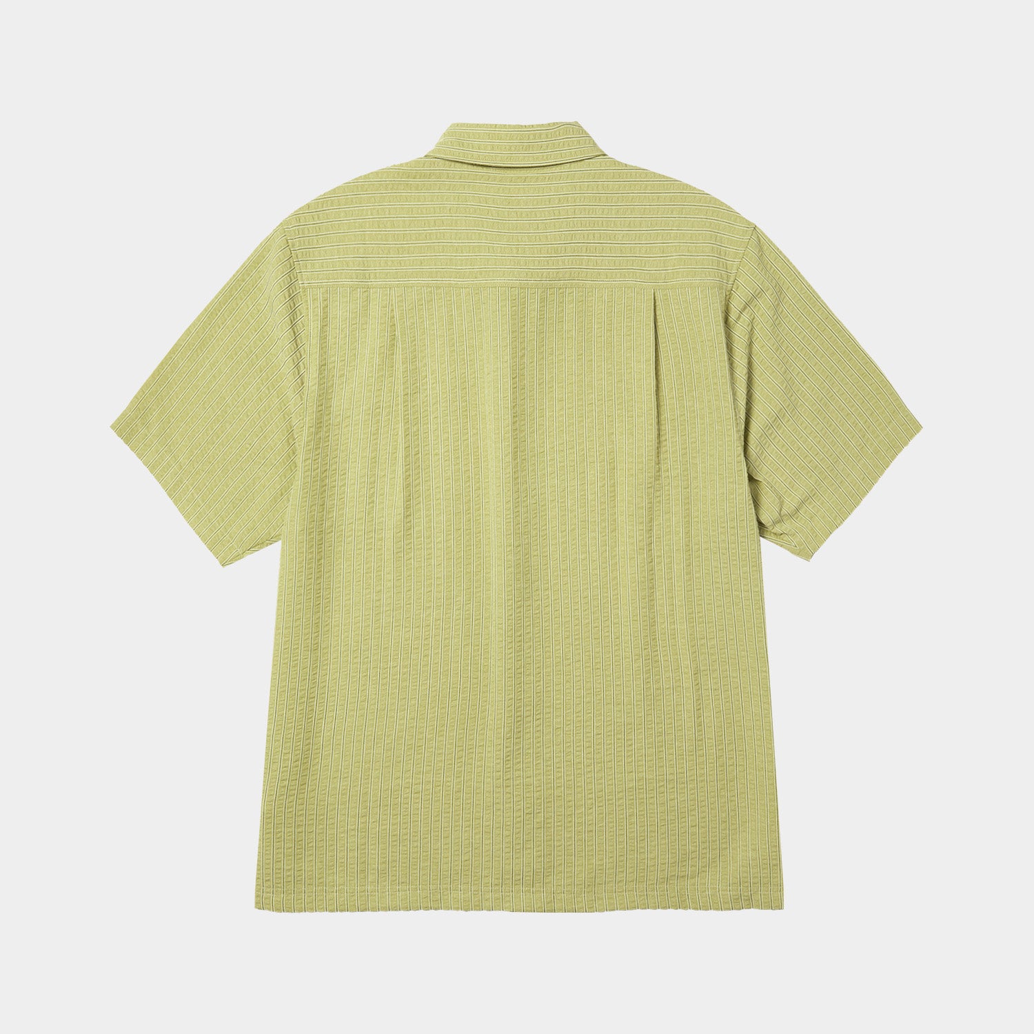 HUF (ハフ) Worldwide JP /TOPS & SHIRTS（トップス&シャツ）/ BIG BLOCK STRIPED SHIRT商品 / DRIED HERB