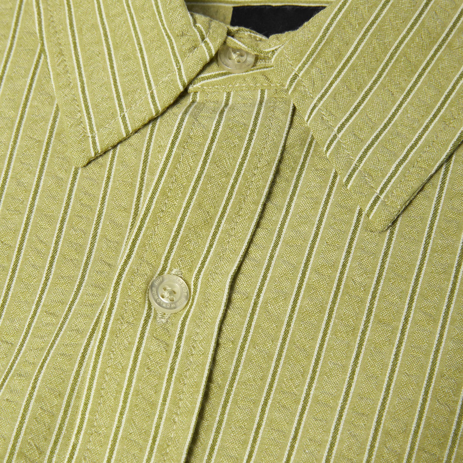 HUF (ハフ) Worldwide JP /TOPS & SHIRTS（トップス&シャツ）/ BIG BLOCK STRIPED SHIRT商品 / DRIED HERB