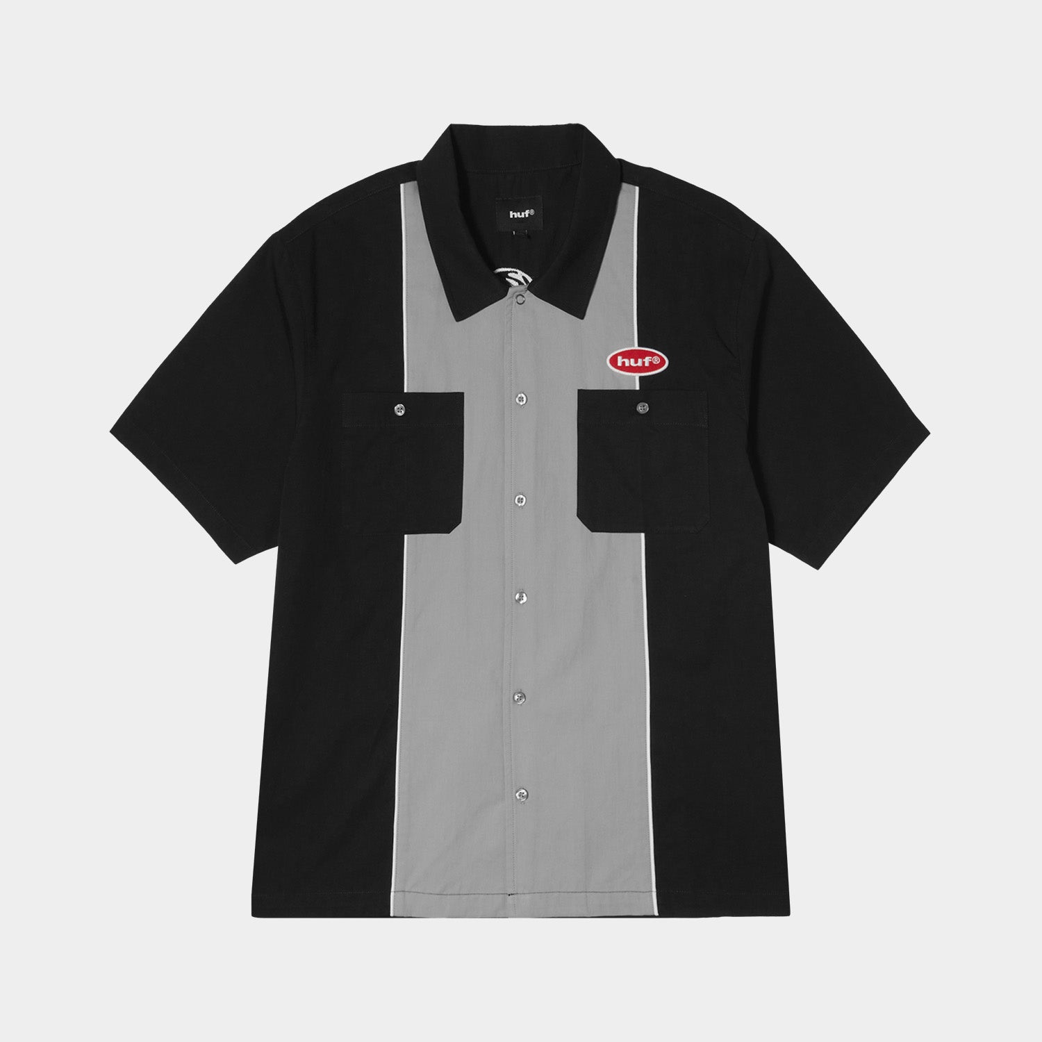 HUF (ハフ) Worldwide JP /TOPS & SHIRTS（トップス&シャツ）/ URETHANE WORK SHIRT商品 / BLACK