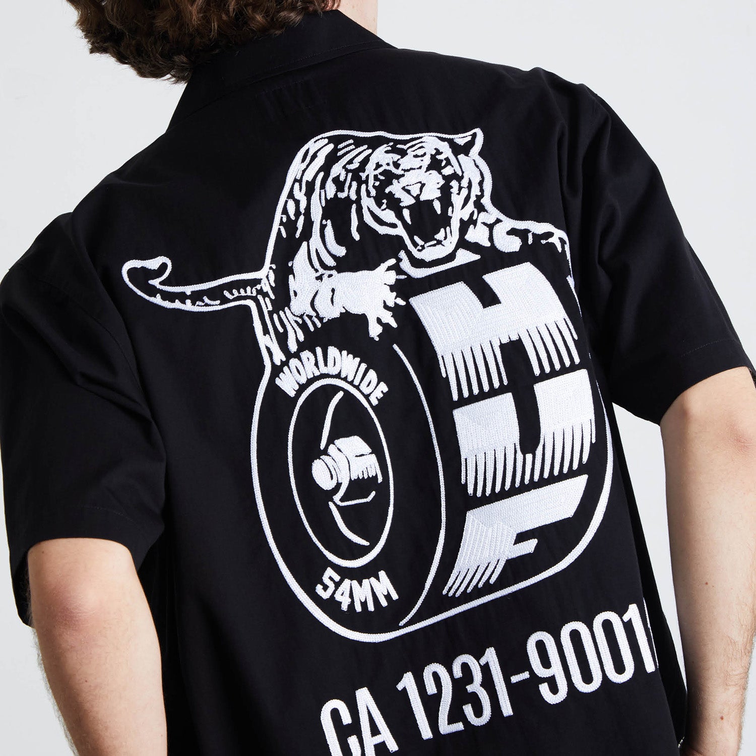 HUF (ハフ) Worldwide JP /TOPS & SHIRTS（トップス&シャツ）/ URETHANE WORK SHIRT商品 / BLACK