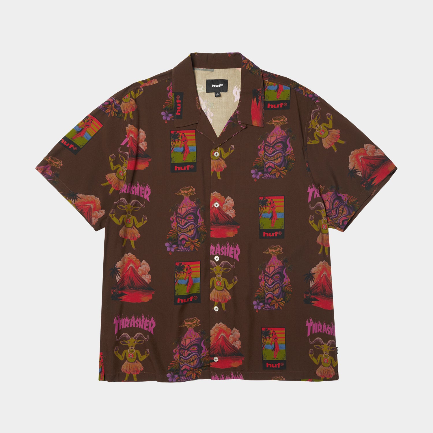 HUF (ハフ) Worldwide JP /TOPS & SHIRTS（トップス&シャツ）/ HUF X THRASHER HAWAIIAN SHIRT商品 / MULTI