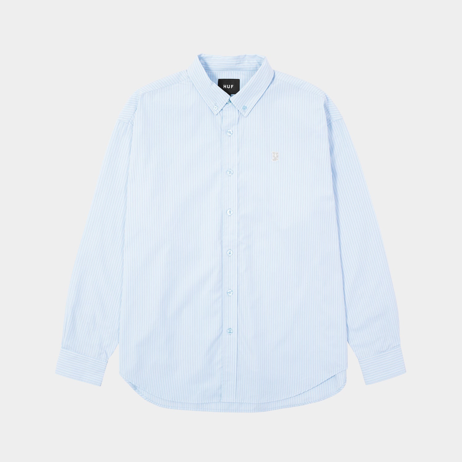 HUF (ハフ) Worldwide JP /TOPS & SHIRTS（トップス&シャツ）/ MEGABLAST STRIPE LS SHIRT商品 / BLUE STRIPE