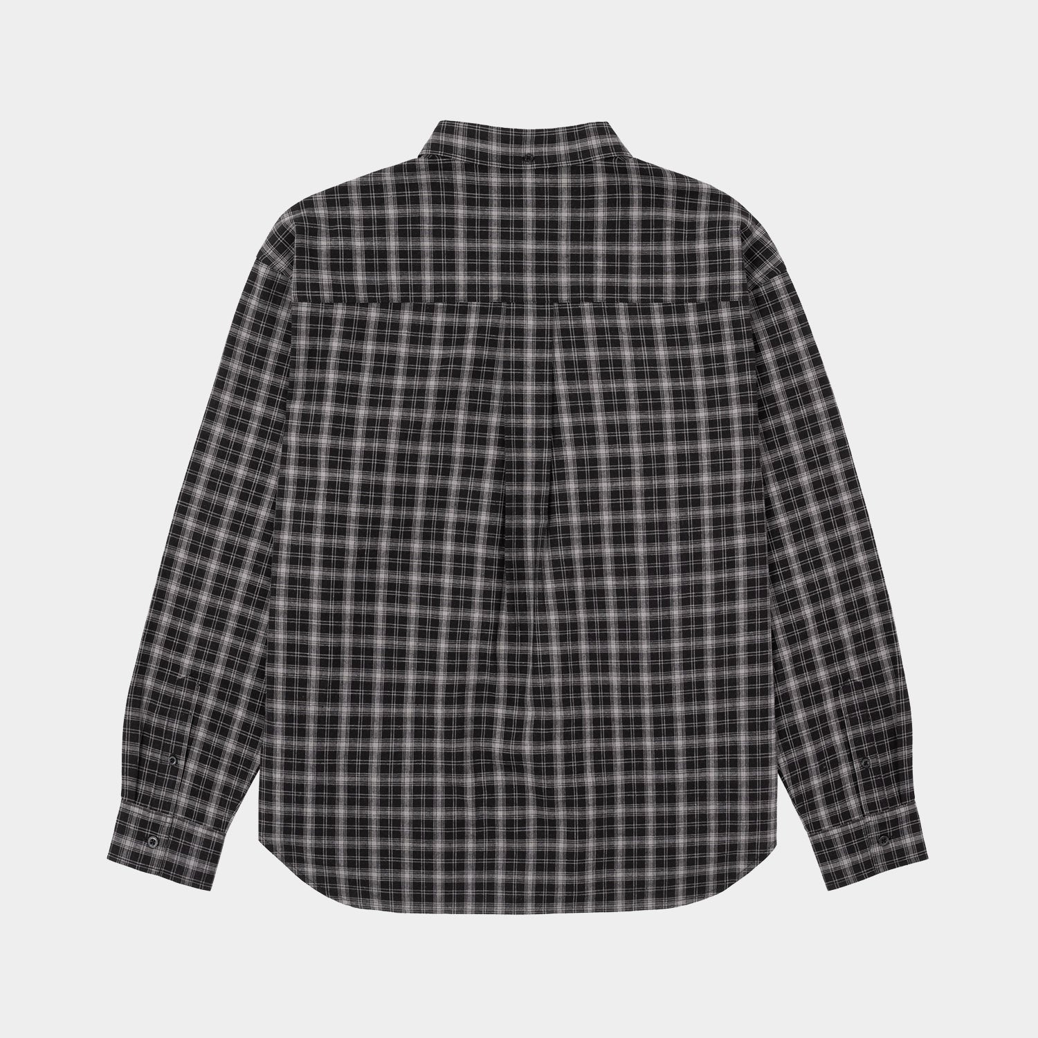 HUF (ハフ) Worldwide JP /TOPS & SHIRTS（トップス&シャツ）/ MEGABLAST PLAID LS SHIRT商品 / BLACK