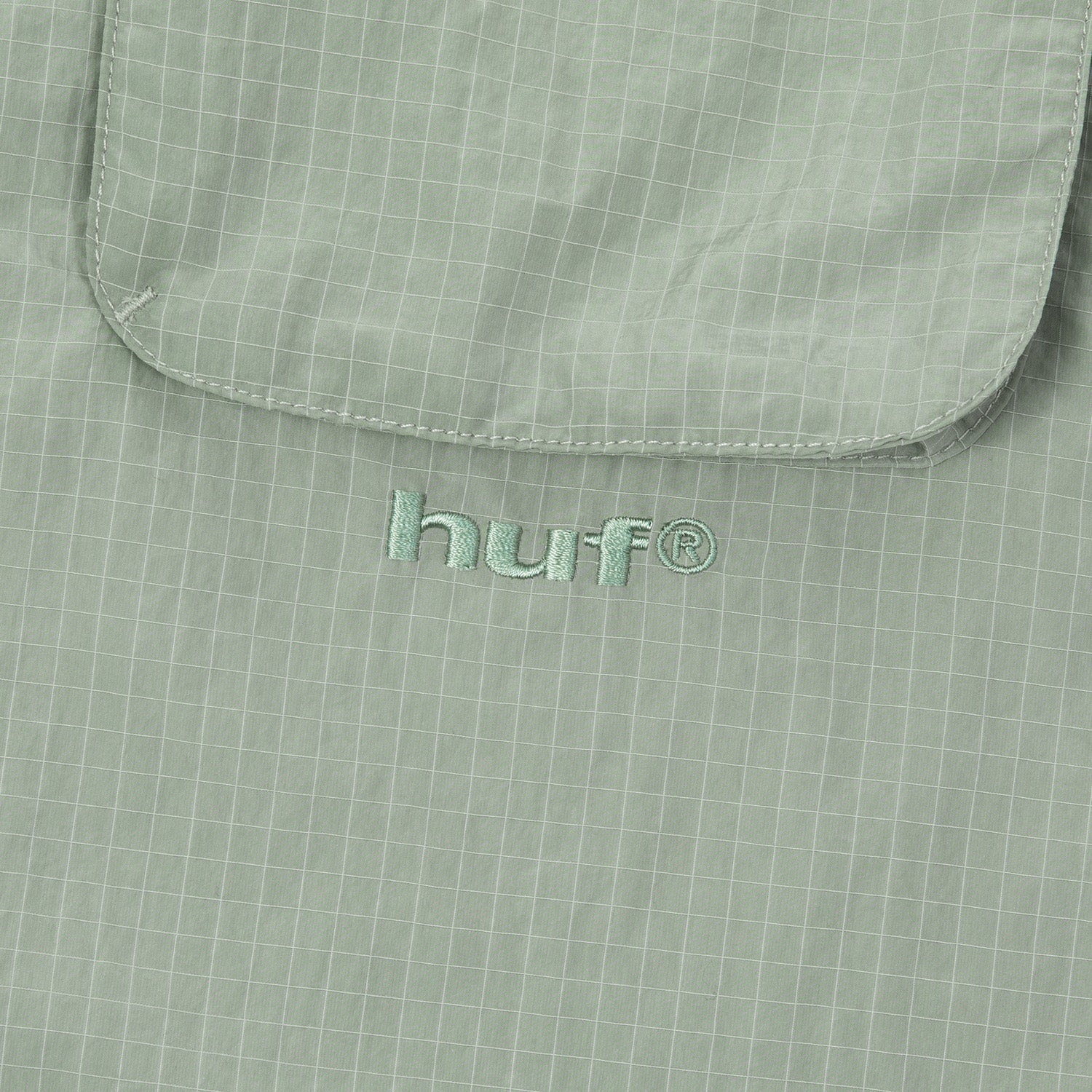 HUF (ハフ) Worldwide JP /TOPS & SHIRTS（トップス&シャツ）/ UTILITY NYLON SHEER SHIRT商品 / BLACK