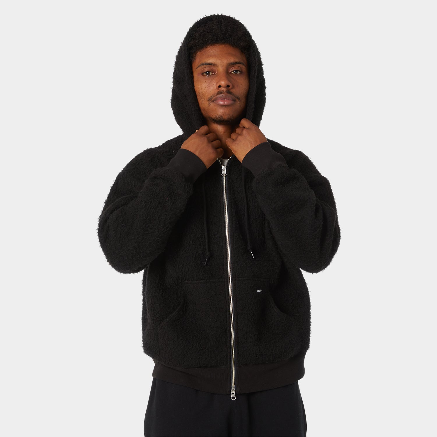 HUF (ハフ) Worldwide JP /HOODIES（パーカー）/ CORSO HEAVYWEIGHT FULL ZIP HOODIE商品 / BERRY