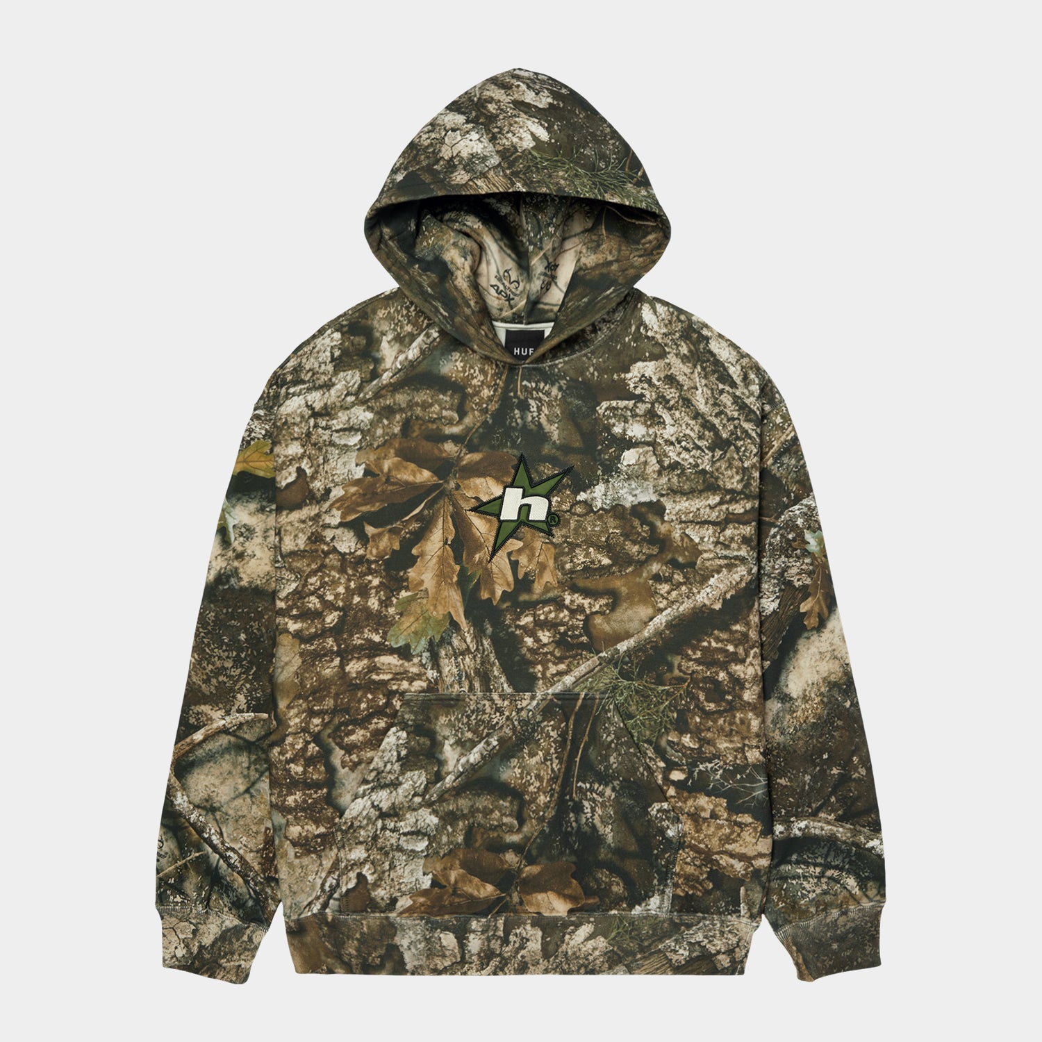 HUF (ハフ) Worldwide JP /HOODIES（パーカー）/ HUF X REALTREE® HEAVYWEIGHT HOODIE商品 / REALTREE