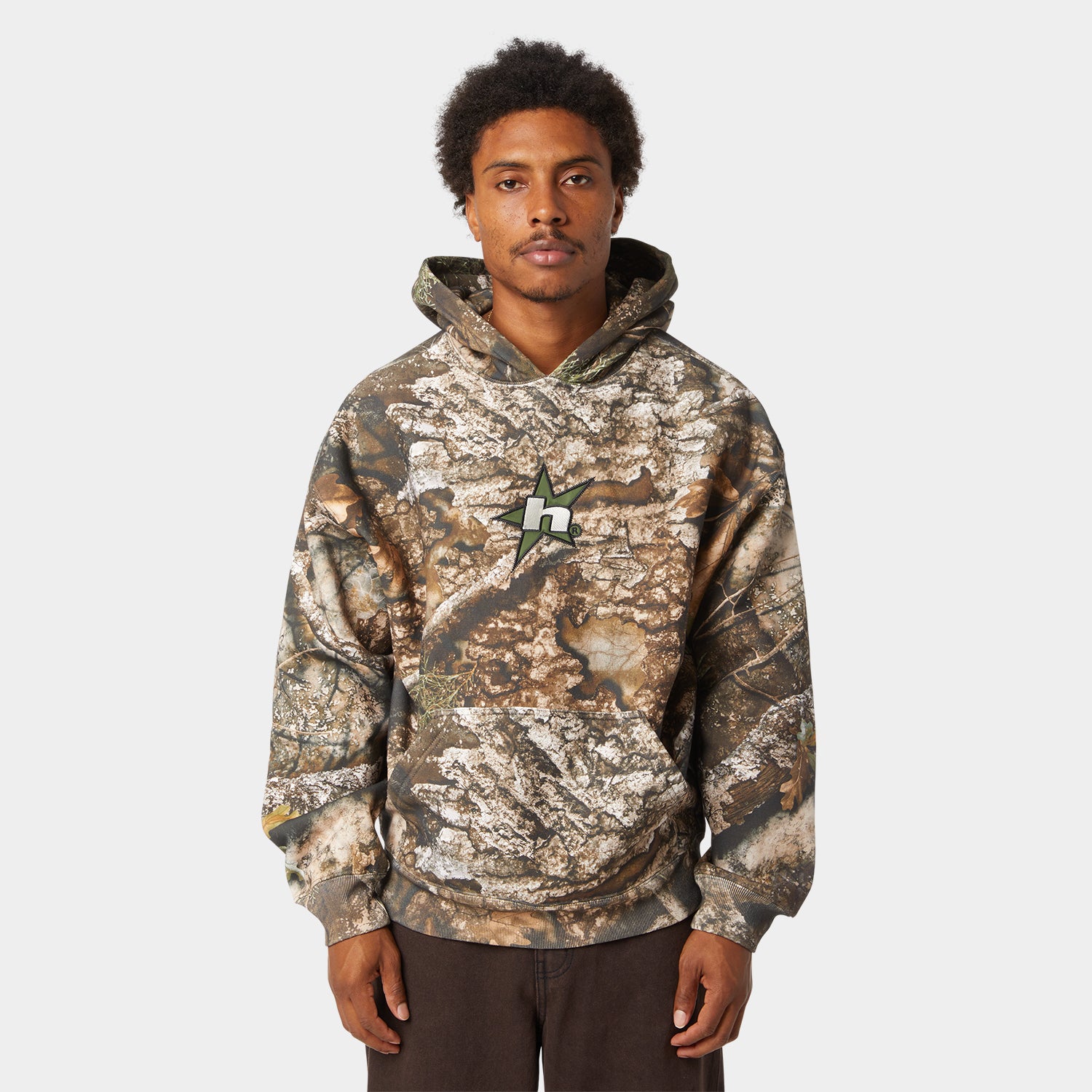 HUF (ハフ) Worldwide JP /HOODIES（パーカー）/ HUF X REALTREE® HEAVYWEIGHT HOODIE商品 / REALTREE