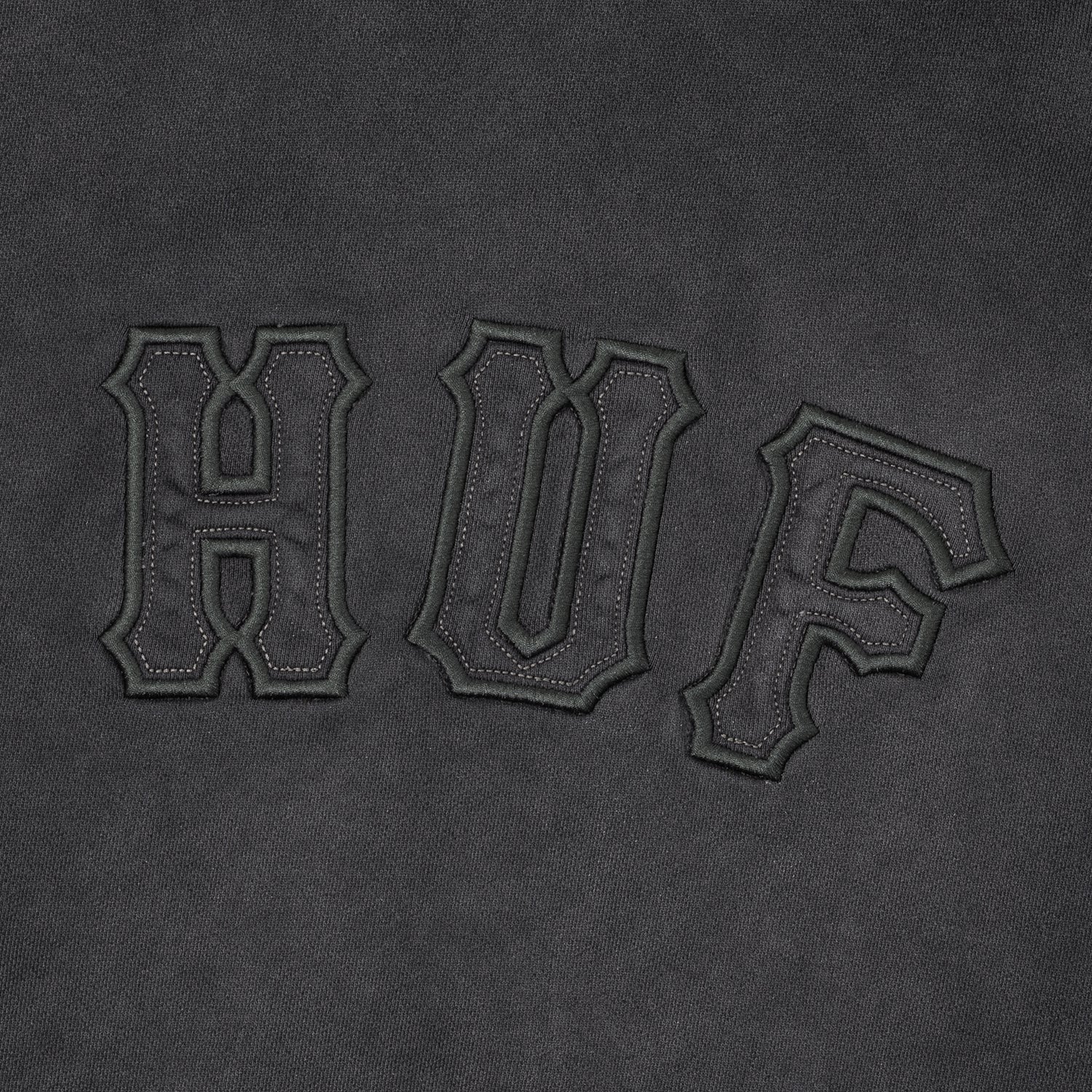 HUF (ハフ) Worldwide JP /HOODIES（パーカー）/ ARCH WIDE FULL ZIP HOODIE商品 / BLACK