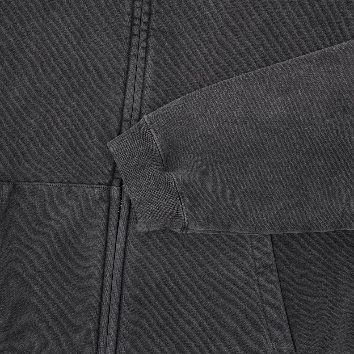 HUF (ハフ) Worldwide JP /HOODIES（パーカー）/ ARCH WIDE FULL ZIP HOODIE商品 / BLACK