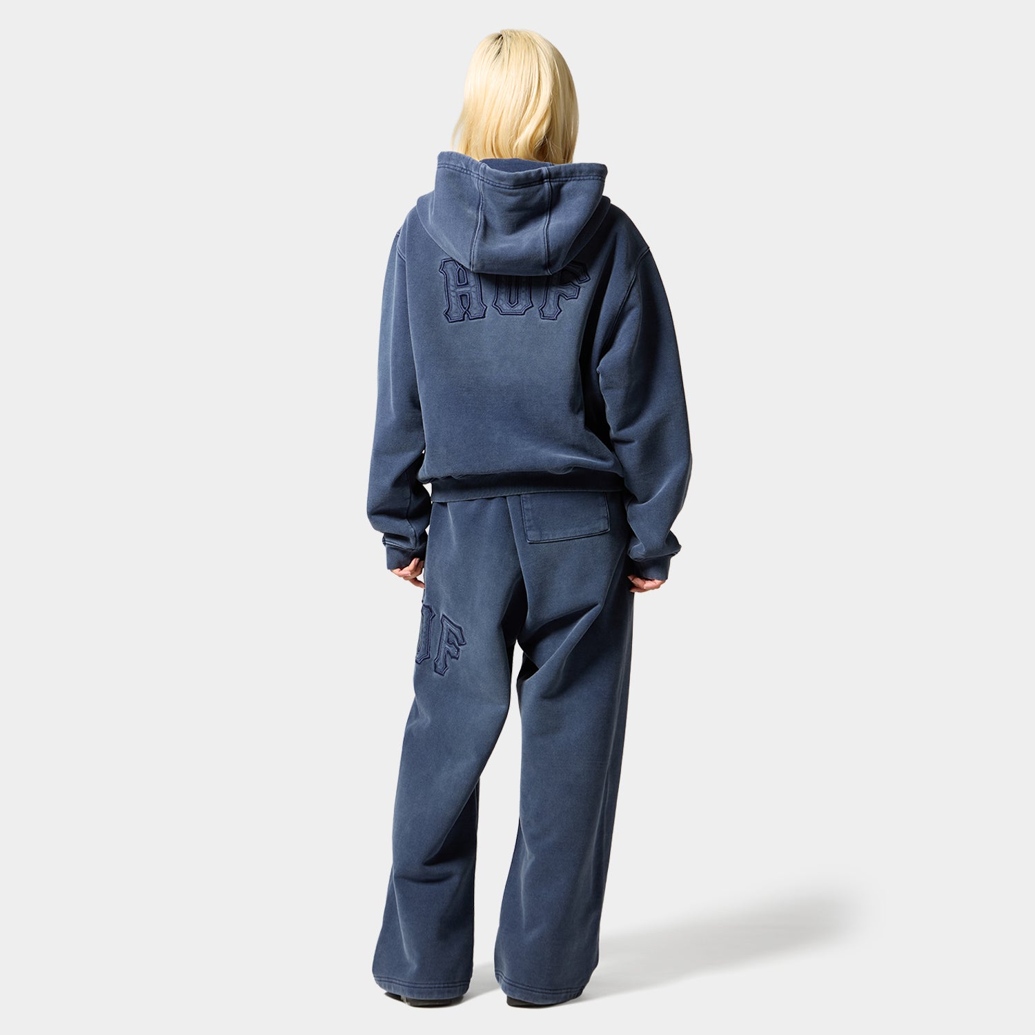 HUF (ハフ) Worldwide JP /HOODIES（パーカー）/ ARCH WIDE FULL ZIP HOODIE商品 / BLACK