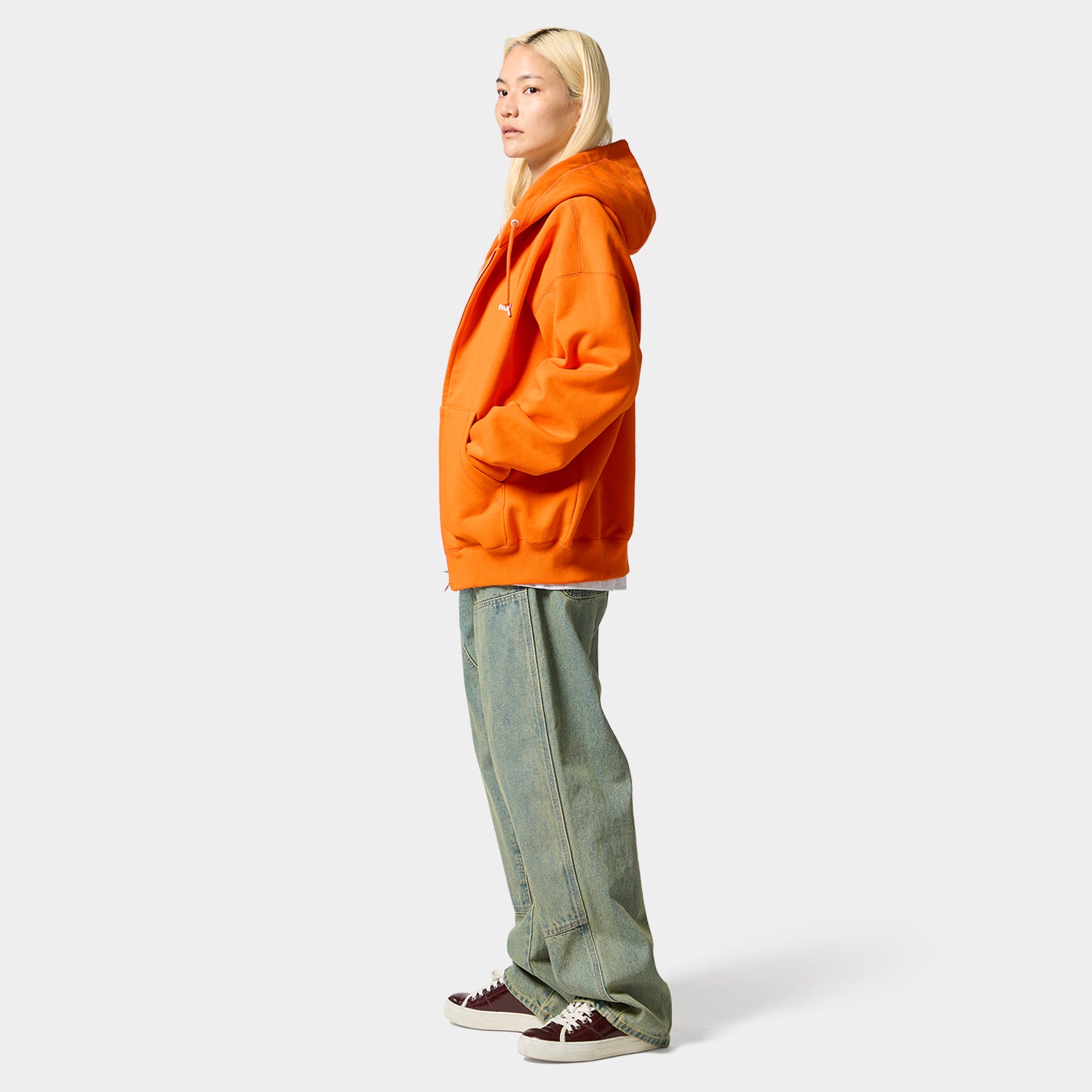 HUF (ハフ) Worldwide JP /HOODIES（パーカー）/ HUF eightynine FULL ZIP HOODIE商品 / ORANGE