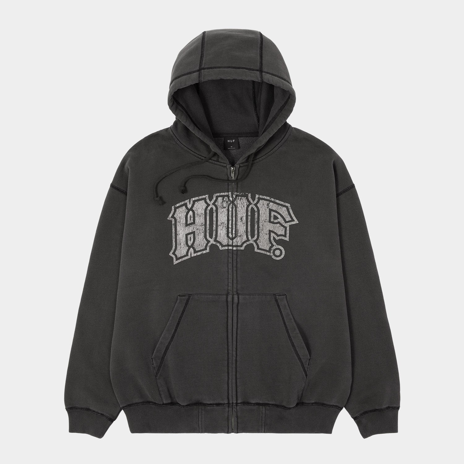 HUF (ハフ) Worldwide JP /HOODIES（パーカー）/ CLASSIC ARCH FULL ZIP HOODIE商品 / YELLOW