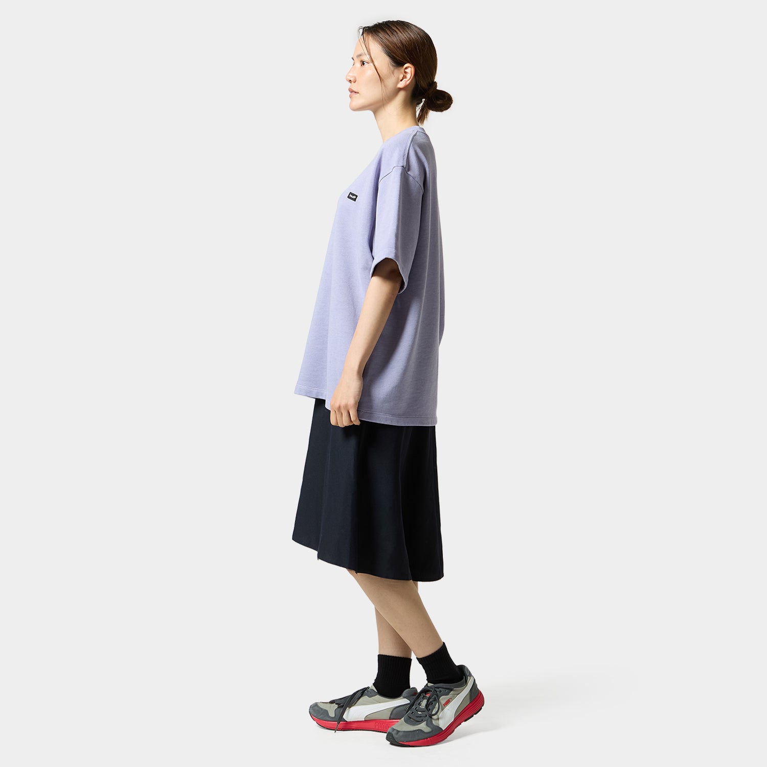 HUF (ハフ) Worldwide JP /TOPS & SHIRTS（トップス&シャツ）/ huf eightynine WASHED FLEECE TEE商品 / COFFEE