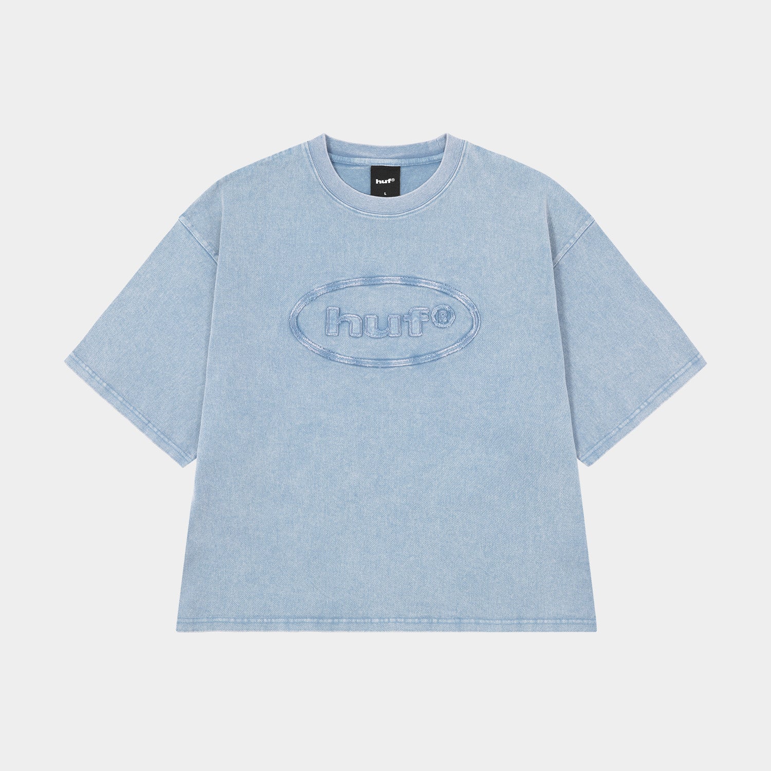HUF (ハフ) Worldwide JP /TOPS & SHIRTS（トップス&シャツ）/ 89 OVAL CREW商品 / BLACK