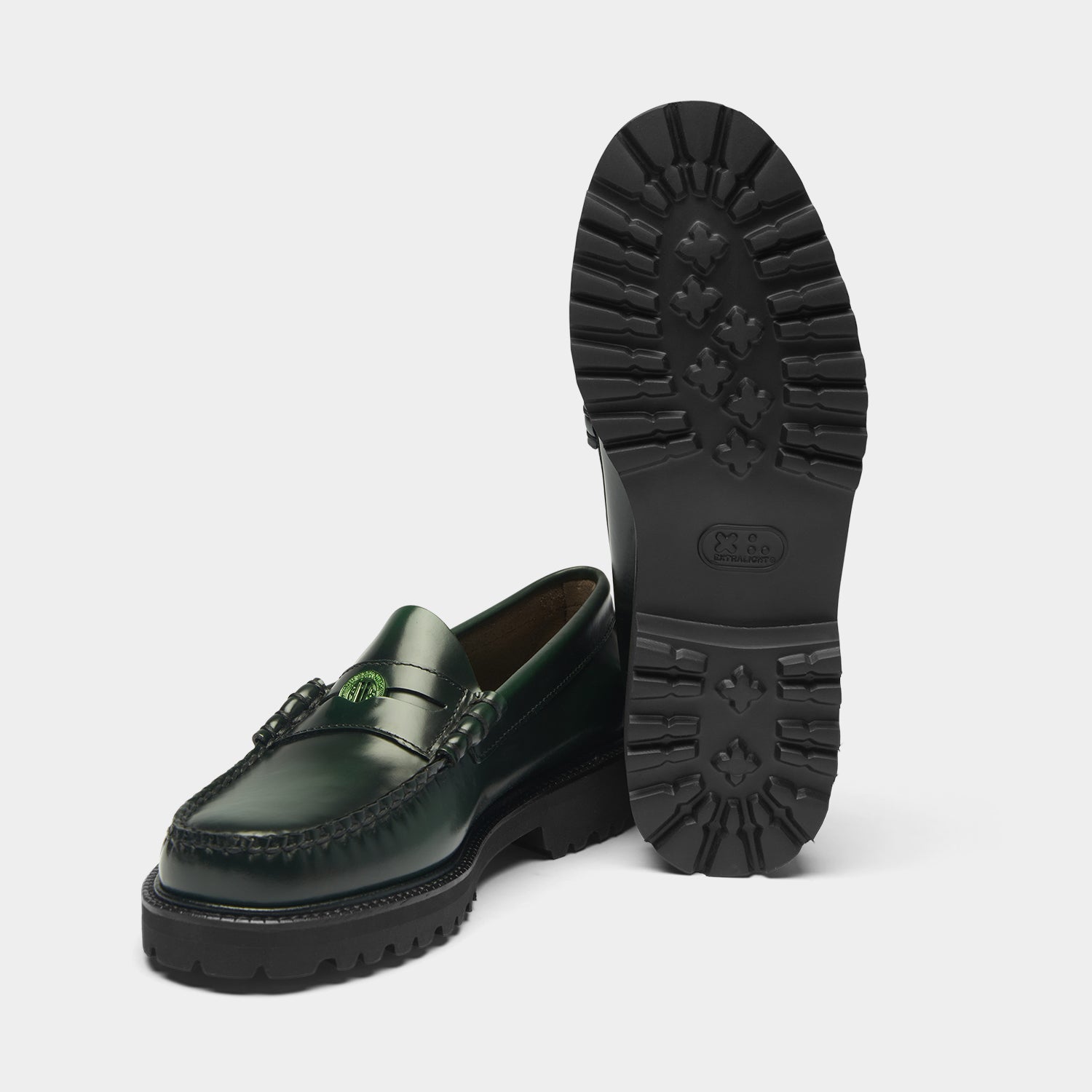 HUF (ハフ) Worldwide JP /FOOTWEAR（スニーカー）/ HUF X G.H.BASS LARSON PENNY商品 / BLACK