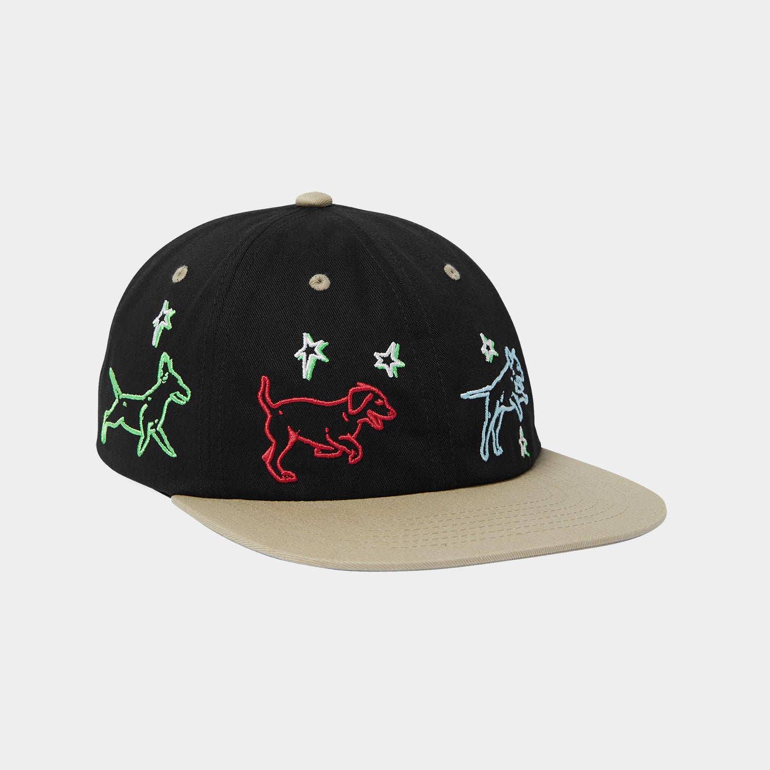 HUF (ハフ) Worldwide JP /HATS ＆ BEANIES（ハット&ビーニー）/ FETCH 6 PANEL SNAPBACK商品 / BLACK