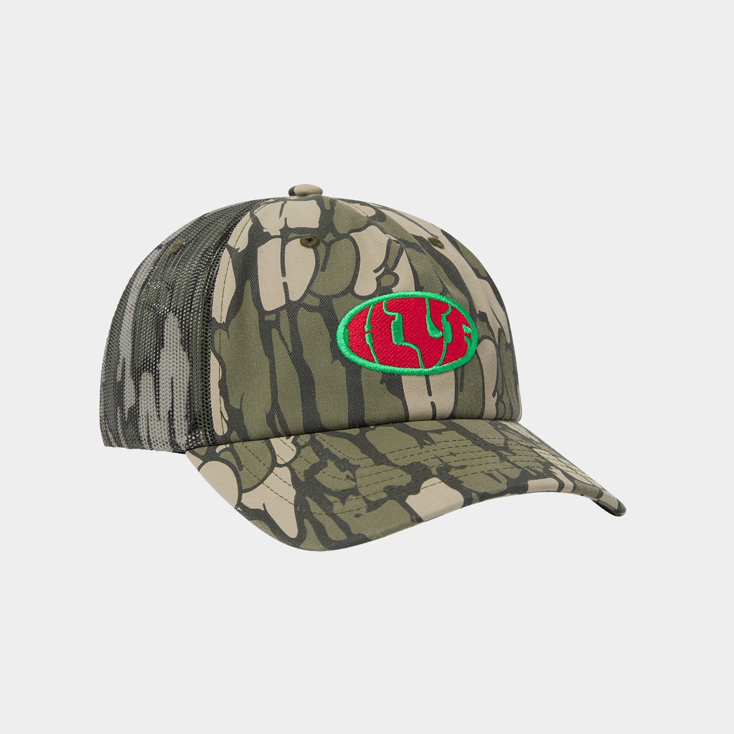 HUF (ハフ) Worldwide JP /HATS ＆ BEANIES（ハット&ビーニー）/ WARPED CAMO TRUCKER HAT商品 / MUTED CAMO