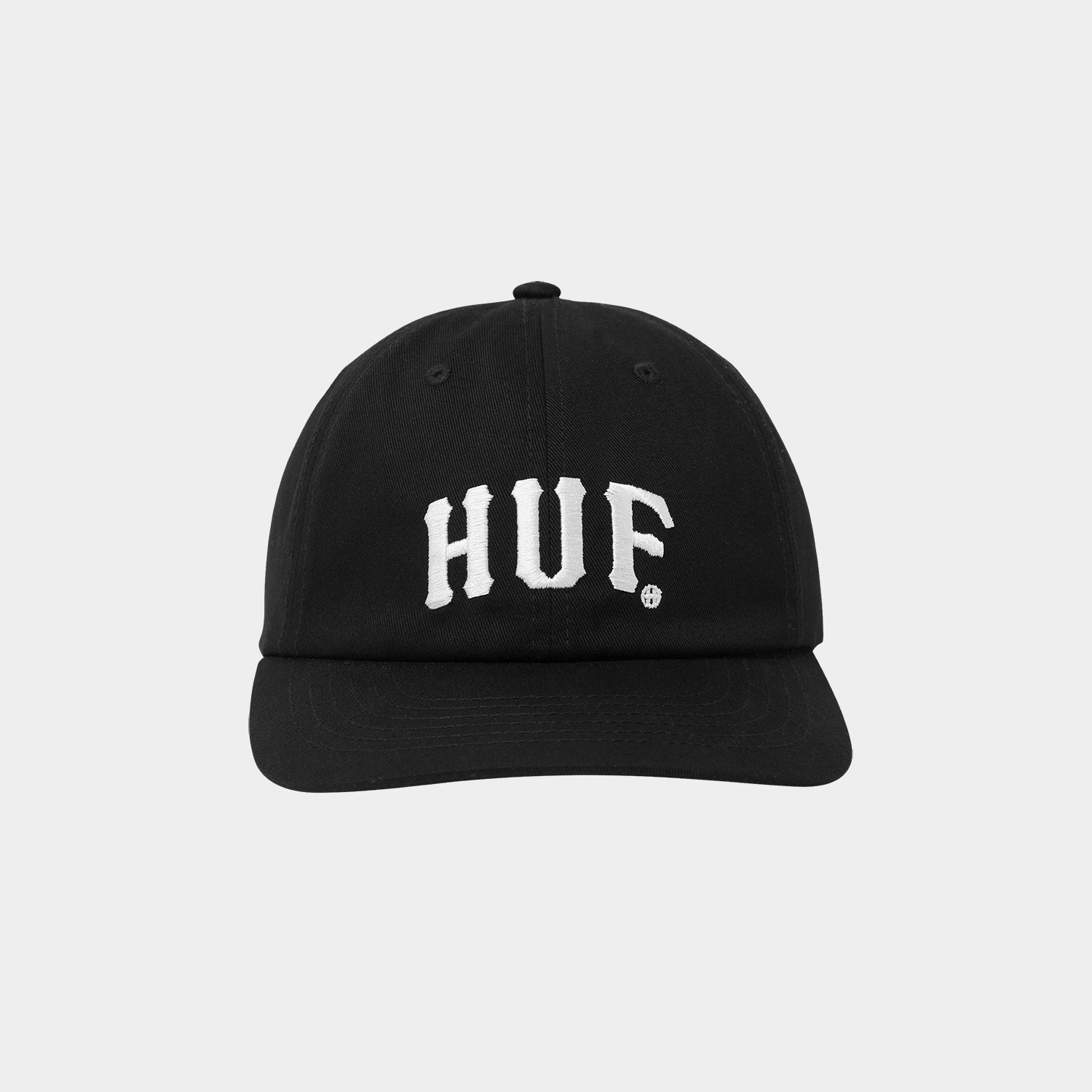 HUF (ハフ) Worldwide JP /HATS ＆ BEANIES（ハット&ビーニー）/ ARCH 6 PANEL CV SNAPBACK商品 / BLACK