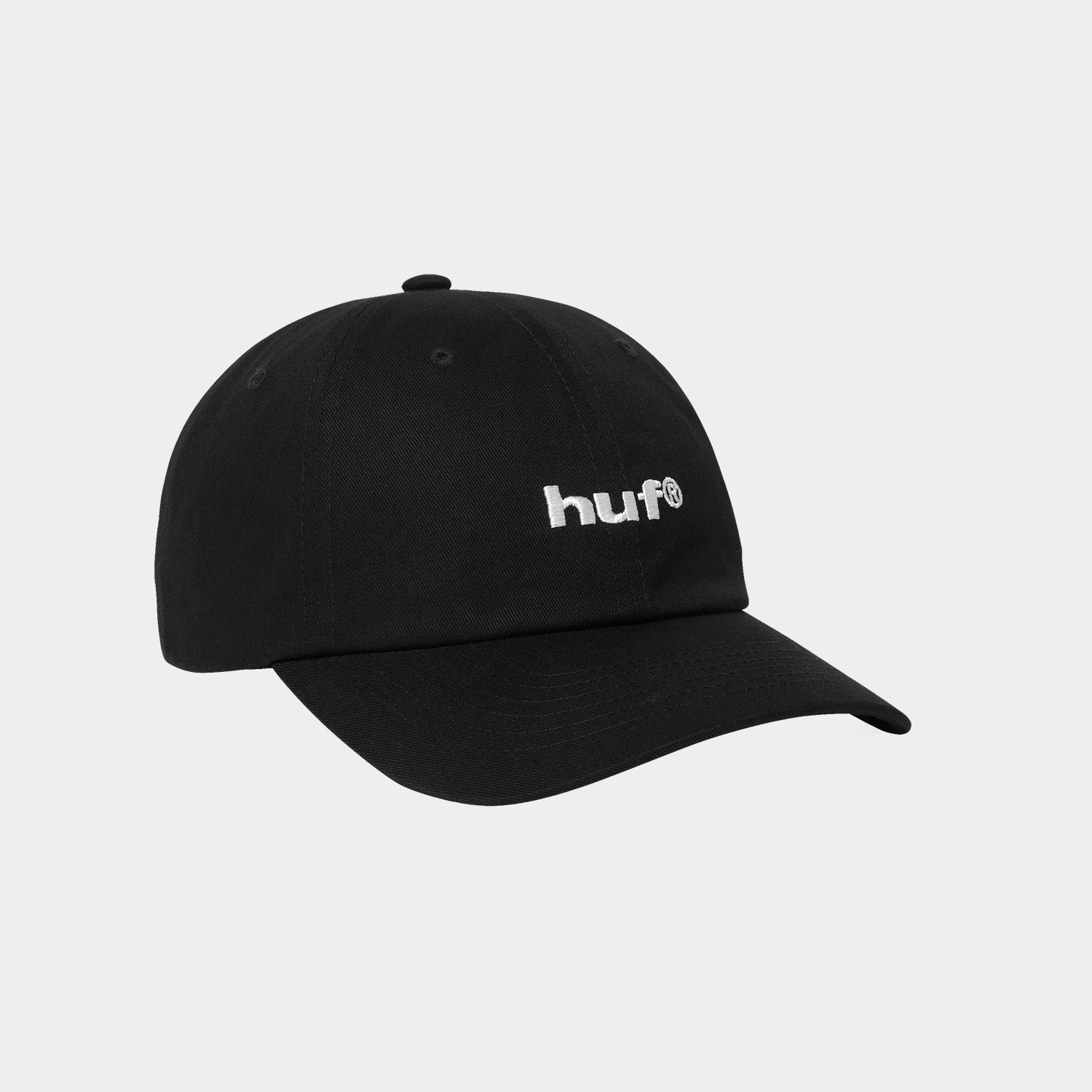 HUF (ハフ) Worldwide JP /HATS ＆ BEANIES（ハット&ビーニー）/ 89 EMBROIDERED 6 PANEL CV HAT商品 / BLACK/WHITE