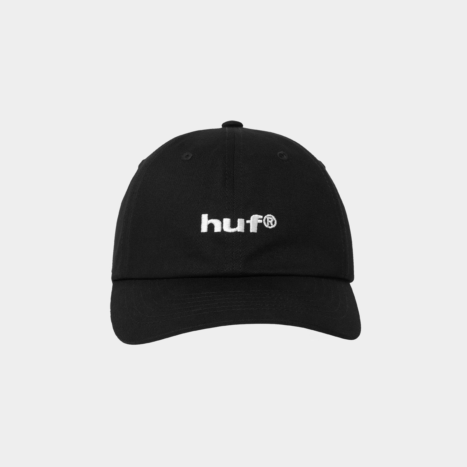 HUF (ハフ) Worldwide JP /HATS ＆ BEANIES（ハット&ビーニー）/ 89 EMBROIDERED 6 PANEL CV HAT商品 / BLACK/WHITE