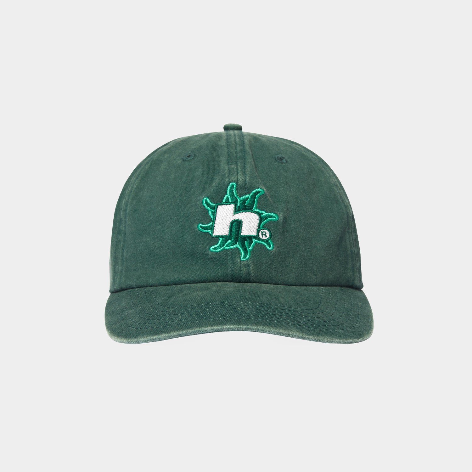 HUF (ハフ) Worldwide JP /HATS & BEANIES（ハット&ビーニー）/ SOL DENIM 6 PANEL CV WASHED HAT商品 / FOREST GREEN