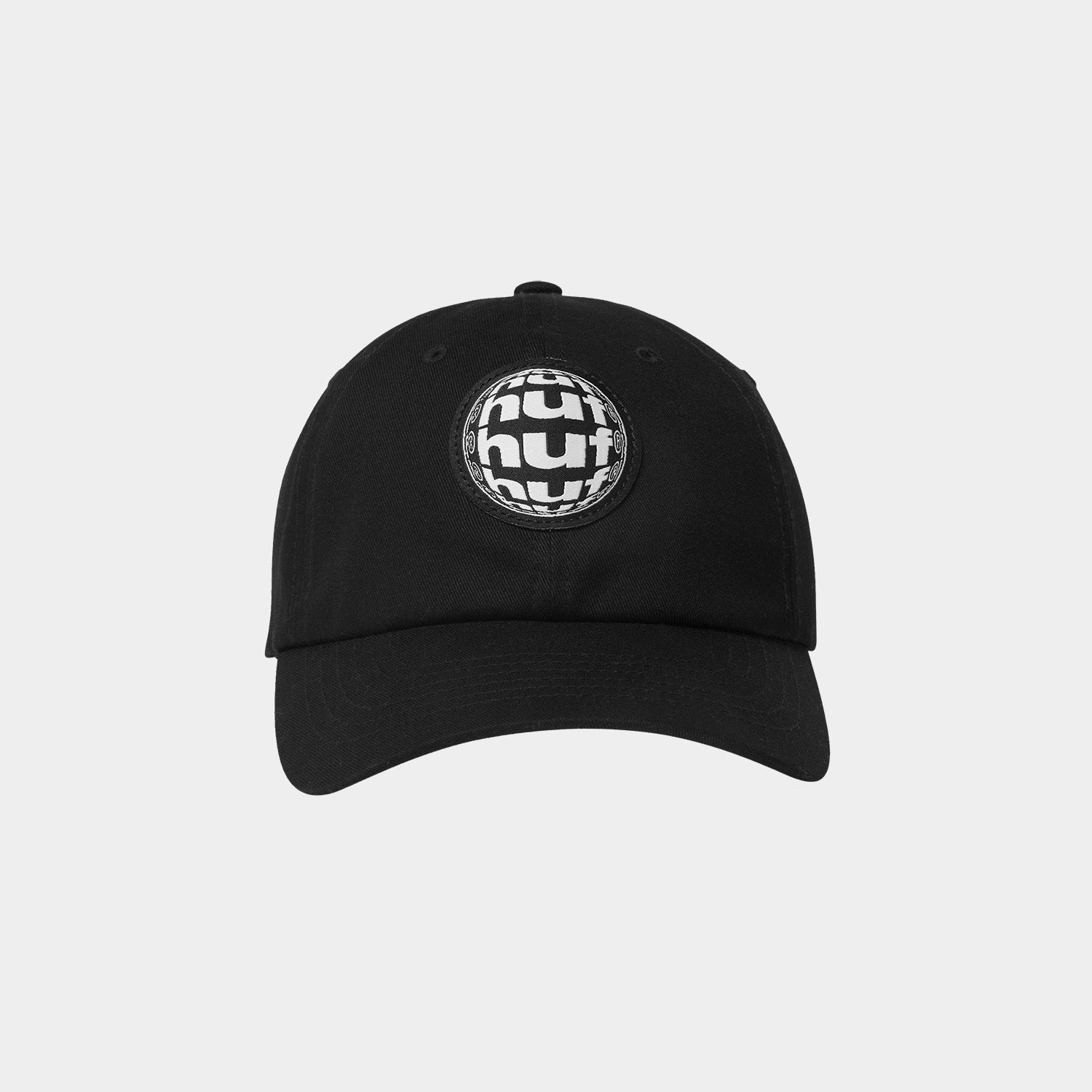 HUF (ハフ) Worldwide JP /HATS & BEANIES（ハット&ビーニー）/ WIDE ANGLE 6 PANEL CV HAT商品 / BLACK